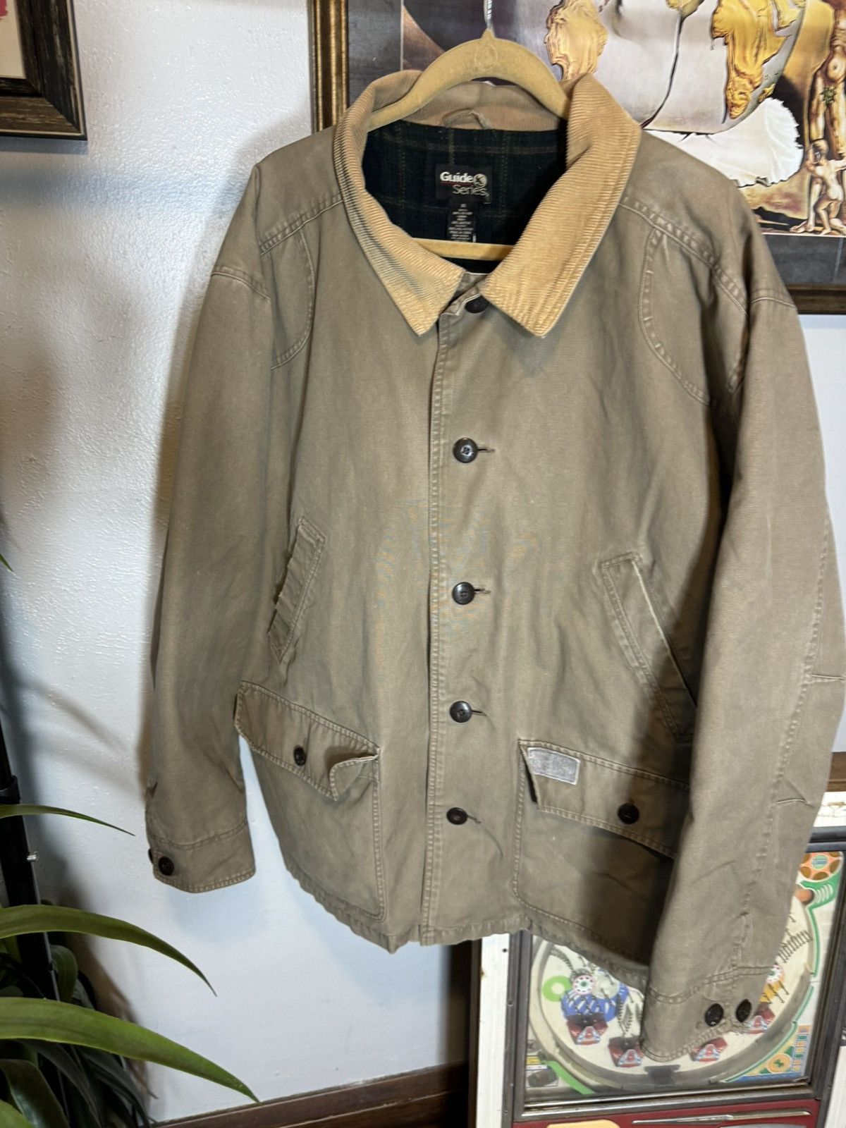 Vintage Vintage Plaid Lined Chore Jacket Size US XL / EU 56 / 4 - 3 Thumbnail