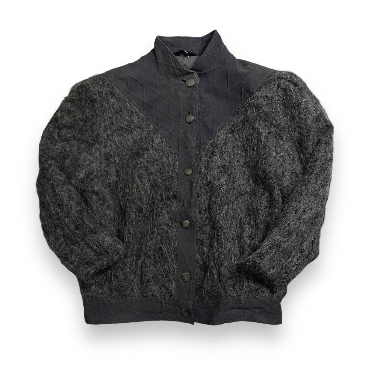 20471120 × Beauty Beast × Japanese Brand 🇯🇵 ROBERTA MOHAIR BUTTON UP JACKET Size M / US 6-8 / IT 42-44 - 1 Thumbnail