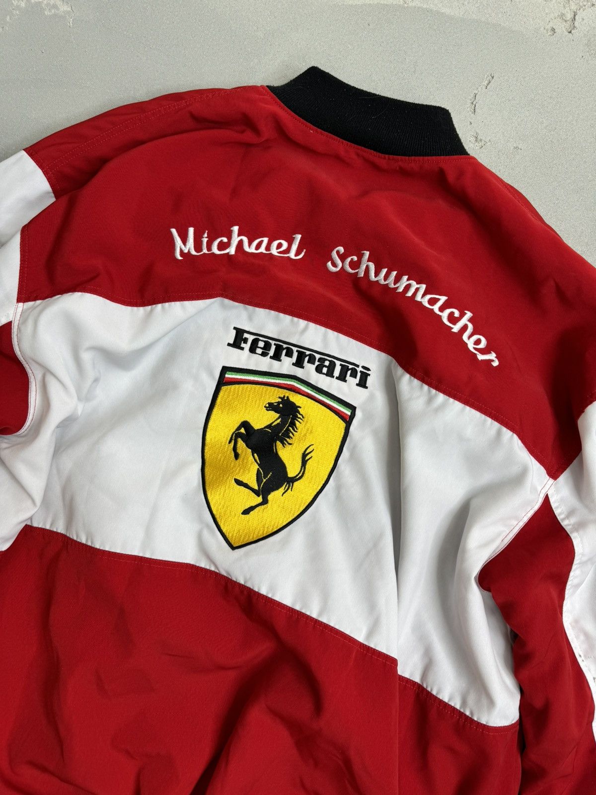 Ferrari Ferrari Michael Schumacher Formula 1 Racing Jacket Vintage Size US XXL / EU 58 / 5 - 4 Thumbnail