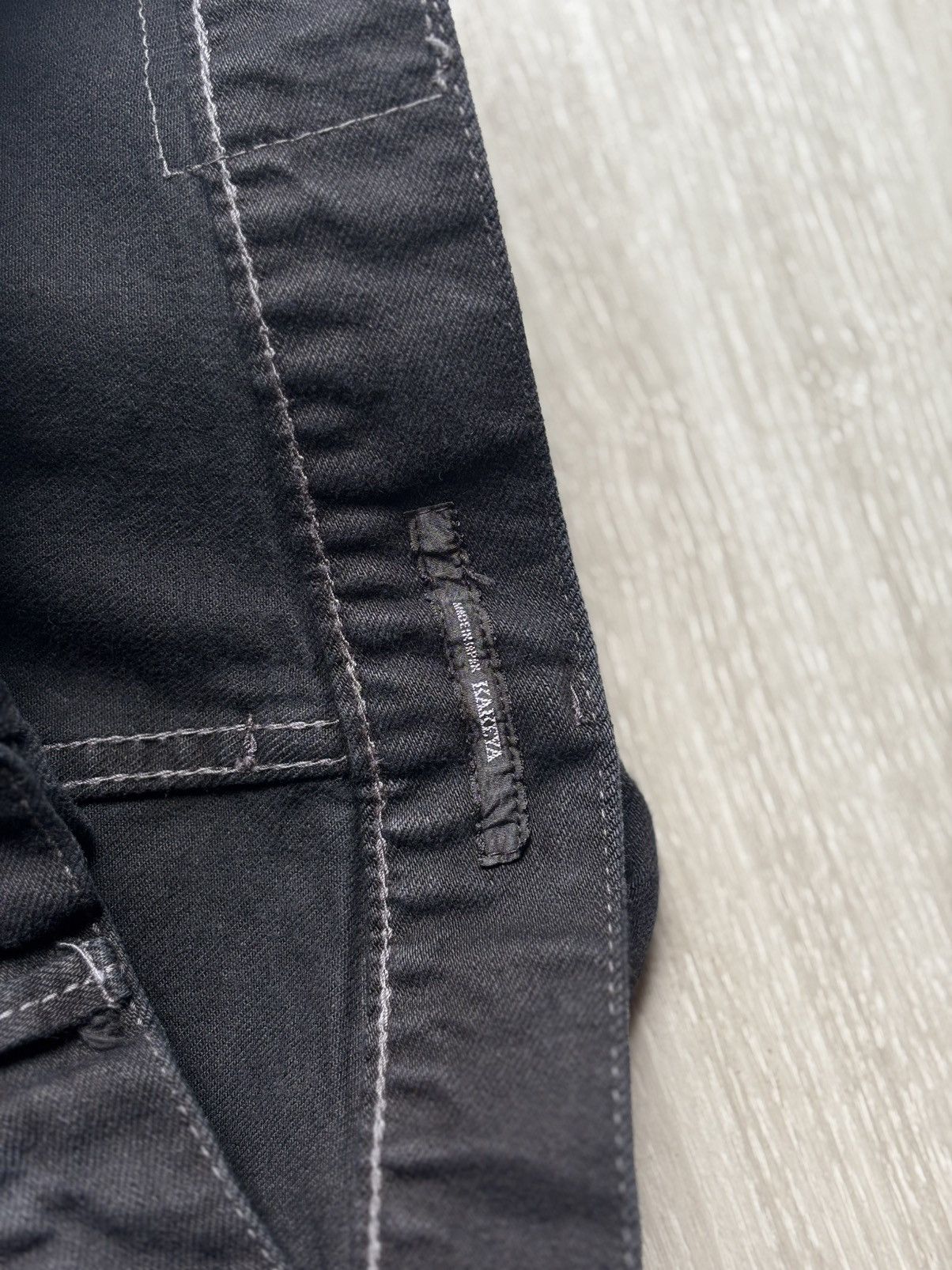 Japanese Brand KAKEYA lace up flare jeans Size US 29 - 7 Thumbnail