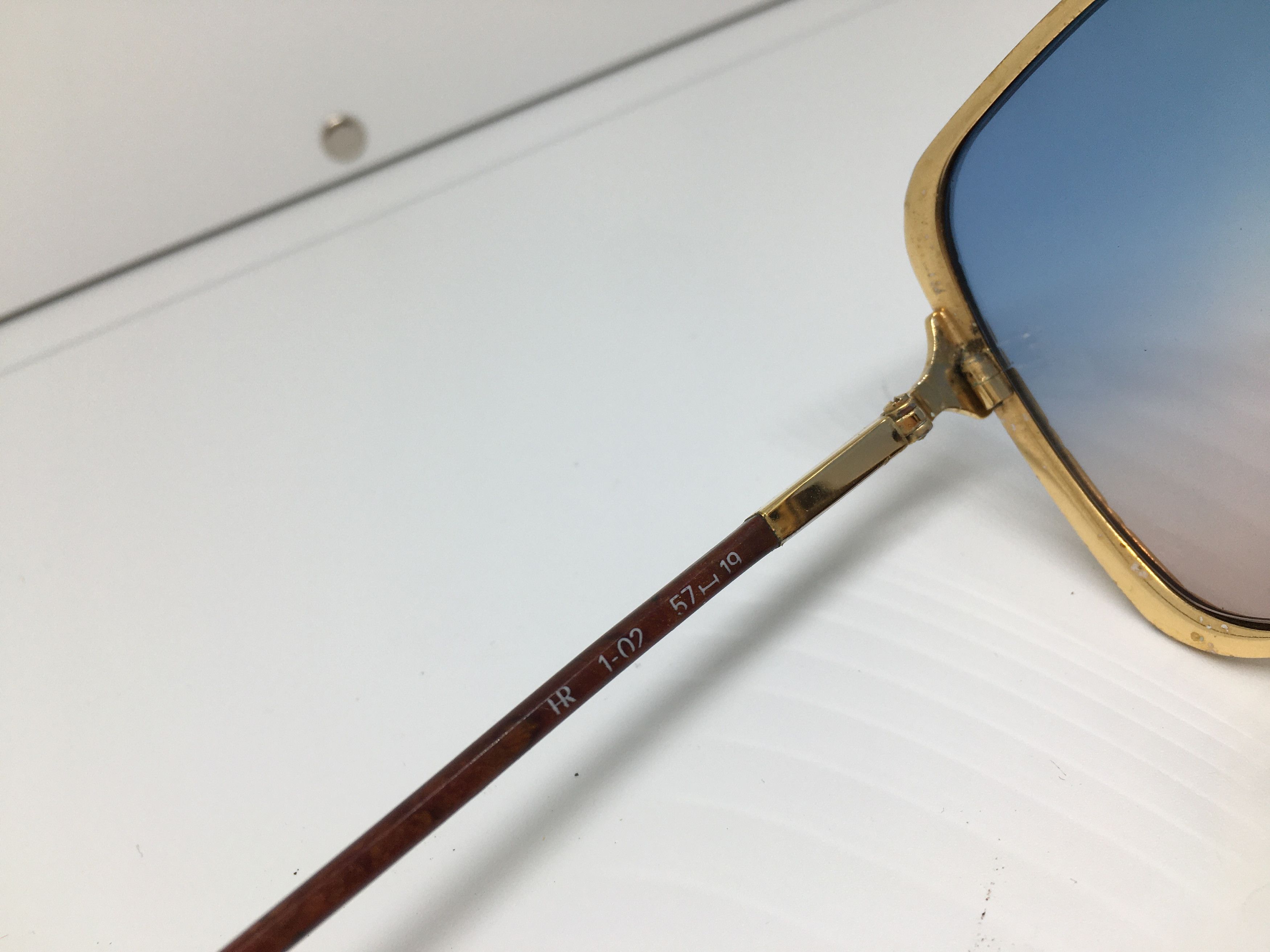 Vintage Vintage HELENA RUBINSTEIN HR 1-02 Diva Sunglasses France Size ONE SIZE - 6 Thumbnail
