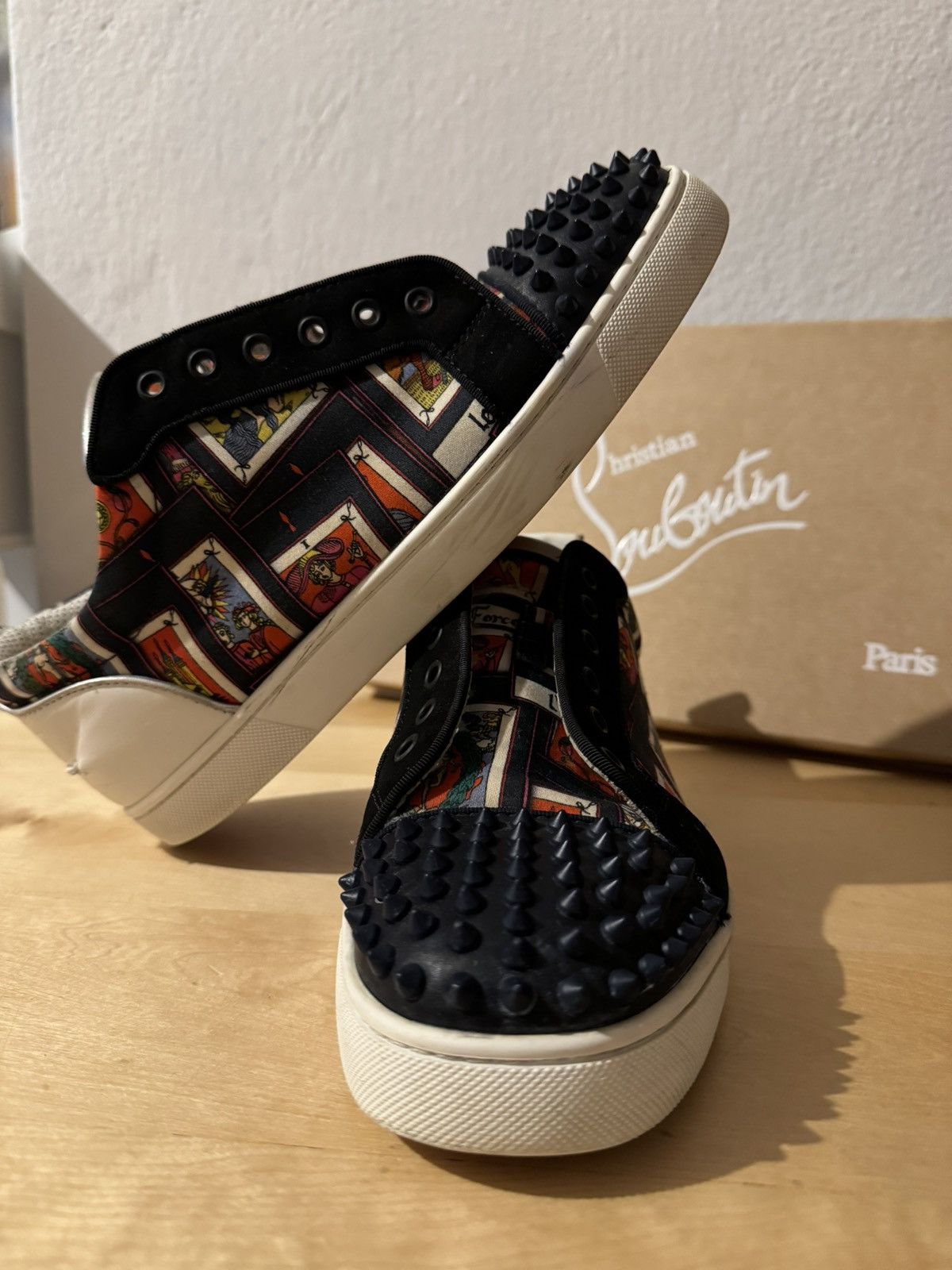 Christian Louboutin Louis Junior Spikes Sneakers Orlato Size US 8.5 / EU 41-42 - 1 Thumbnail