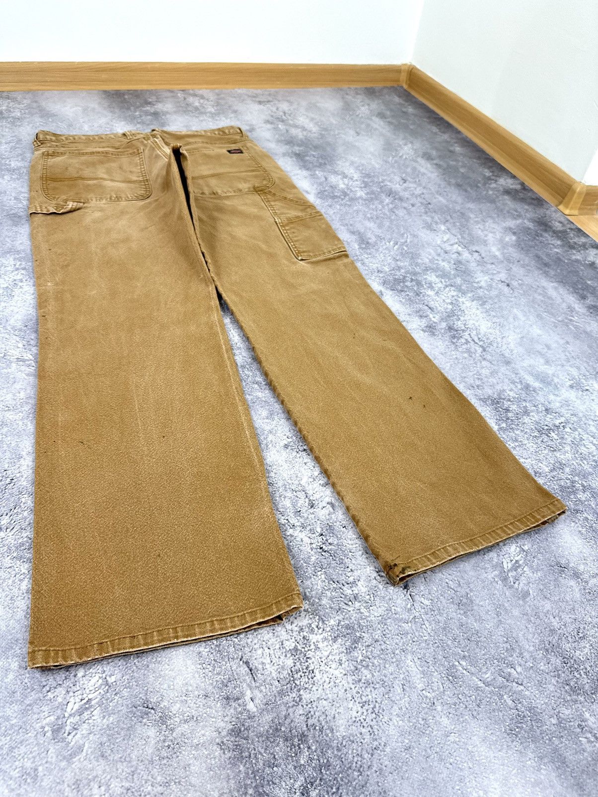 Dickies Vintage Dickies Faded Carpenter Cargo USA Opium Work Pants Size US 34 / EU 50 - 3 Thumbnail