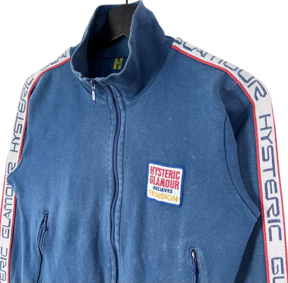 Hysteric Glamour × Japanese Brand Hysteric Glamour Side Tape Zipper Jacket Size US M / EU 48-50 / 2 - 4 Thumbnail