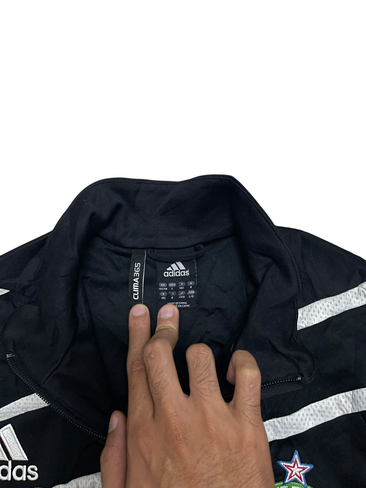Adidas Y2K Adidas AS Saint-Etienne Halfzipper Training Jacket Size US L / EU 52-54 / 3 - 5 Thumbnail