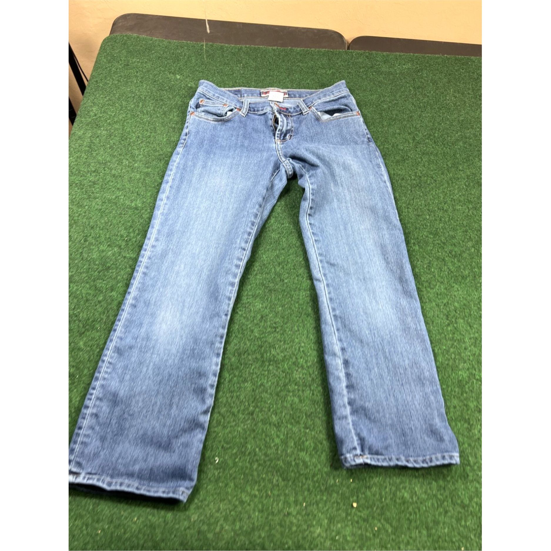 Vintage Vintage 90s Z Cavaricci Jeans Bootcut Blue Womens Size 5 Measure 26x25 Size 27" / US 4 / IT 40 - 5 Thumbnail