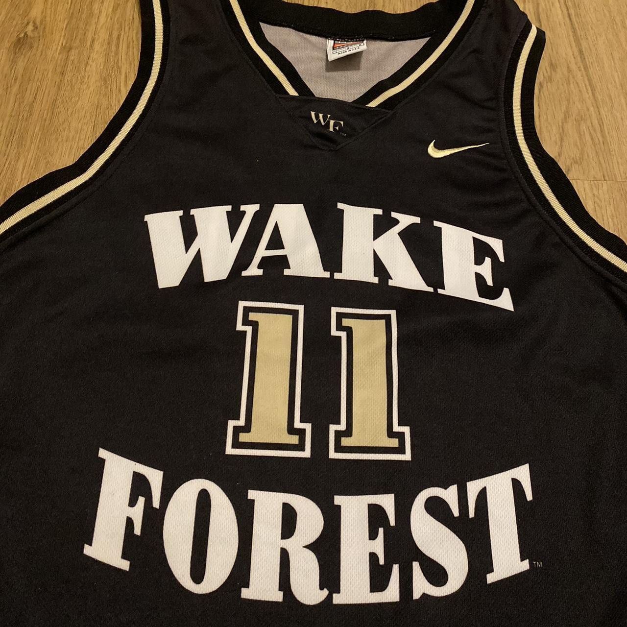 Nike 90s Wake Forest Nike Basketball Jersey NBA Shirt Size US L / EU 52-54 / 3 - 3 Thumbnail
