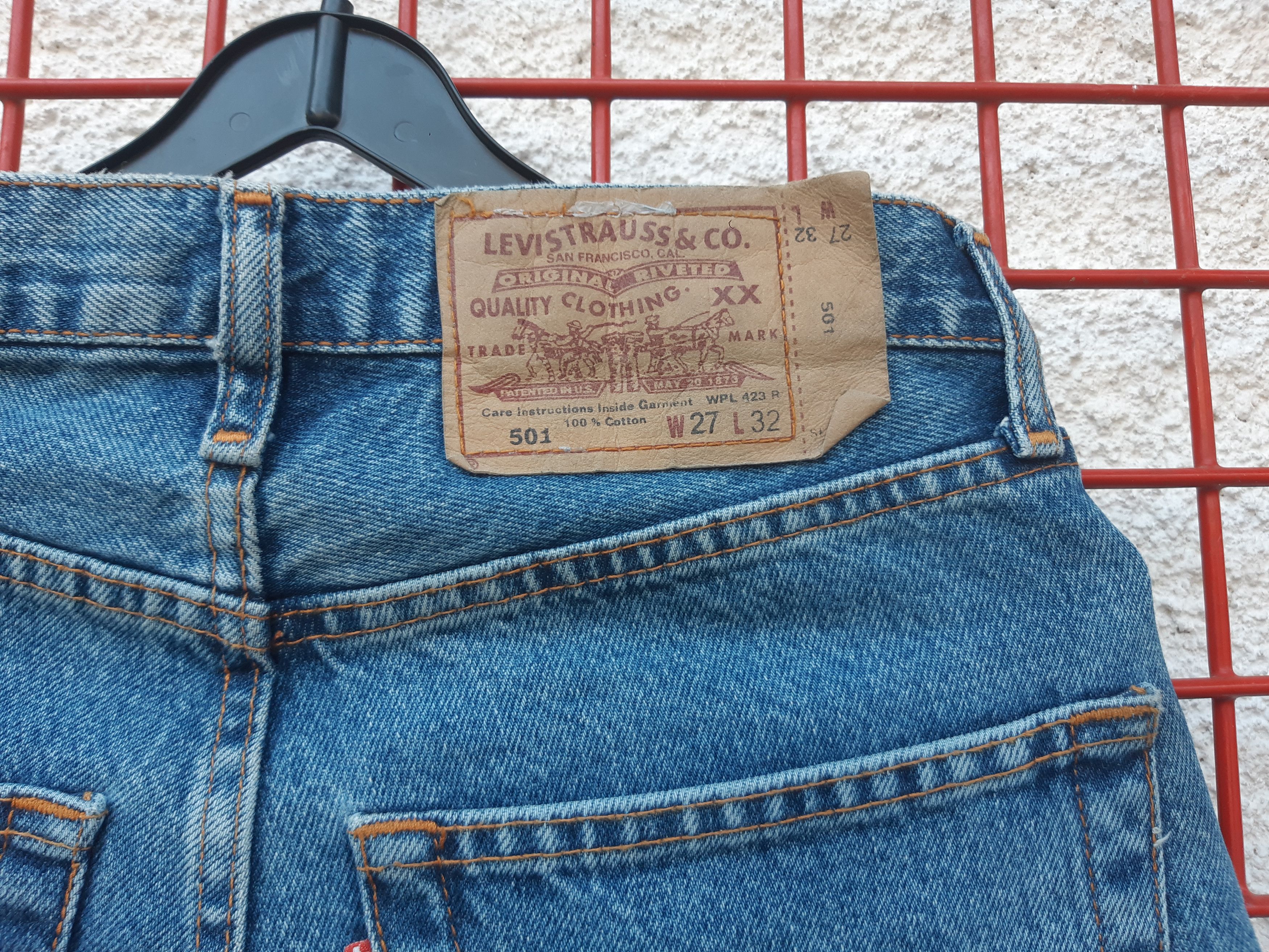 Levi's Vintage 90s LEVIS 501 Jeans USA size W27/L30 NOS Size 27" / US 4 / IT 40 - 5 Thumbnail