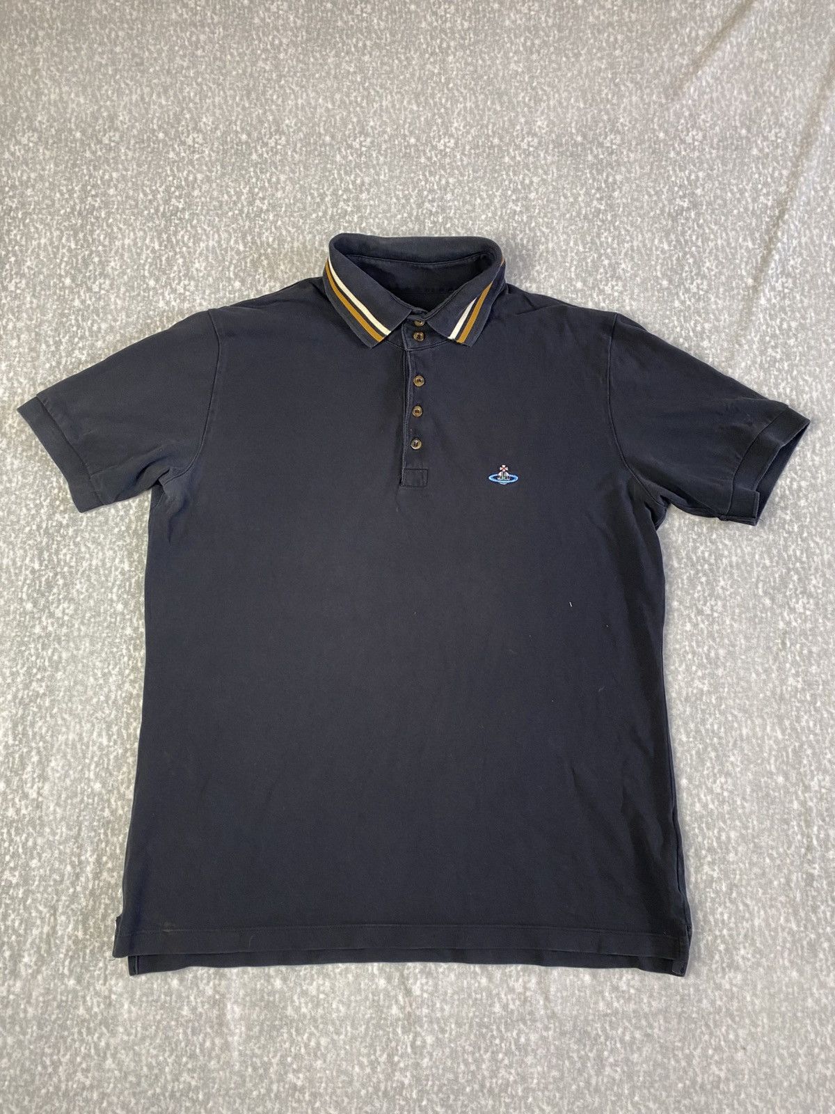 Vivienne Westwood Vivienne Westwood Orb Polo Shirt Size US XL / EU 56 / 4 - 1 Thumbnail