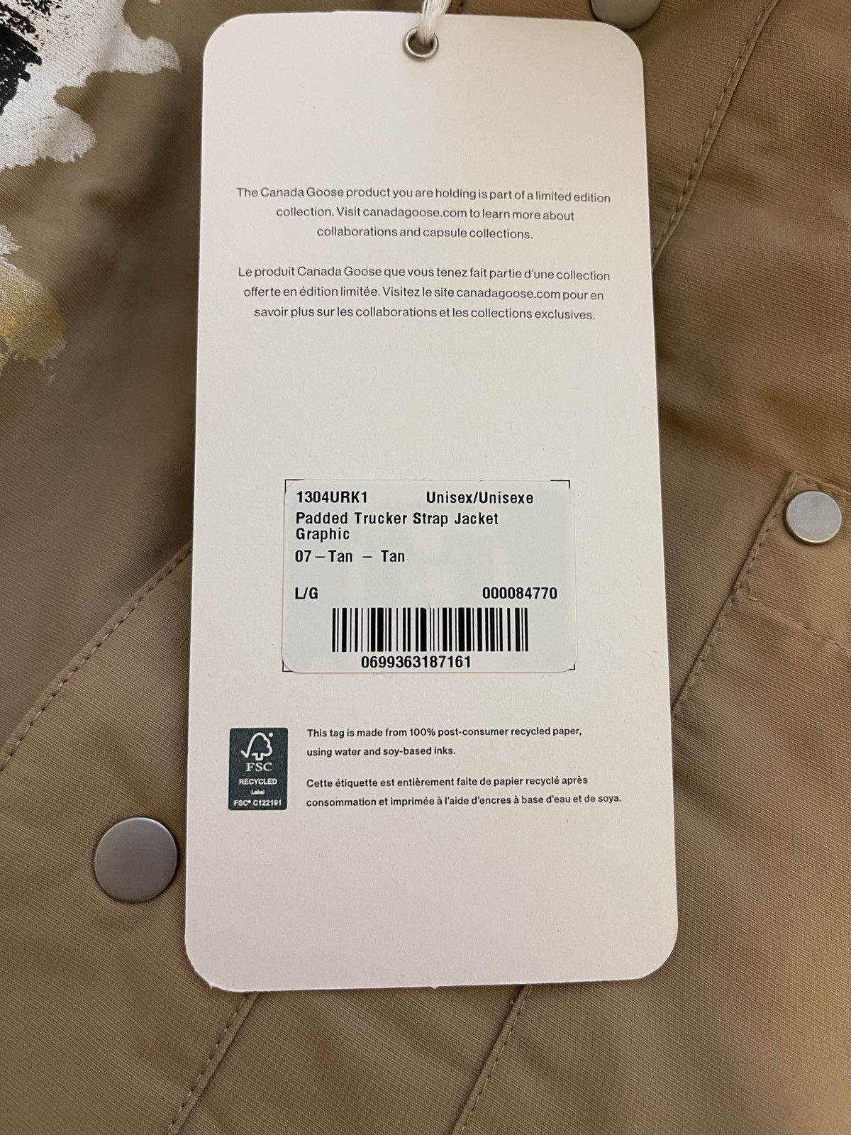 Canada Goose Canada Goose x Rokh - Padded Trucker Strap Jacket Graphic Size US L / EU 52-54 / 3 - 5 Thumbnail