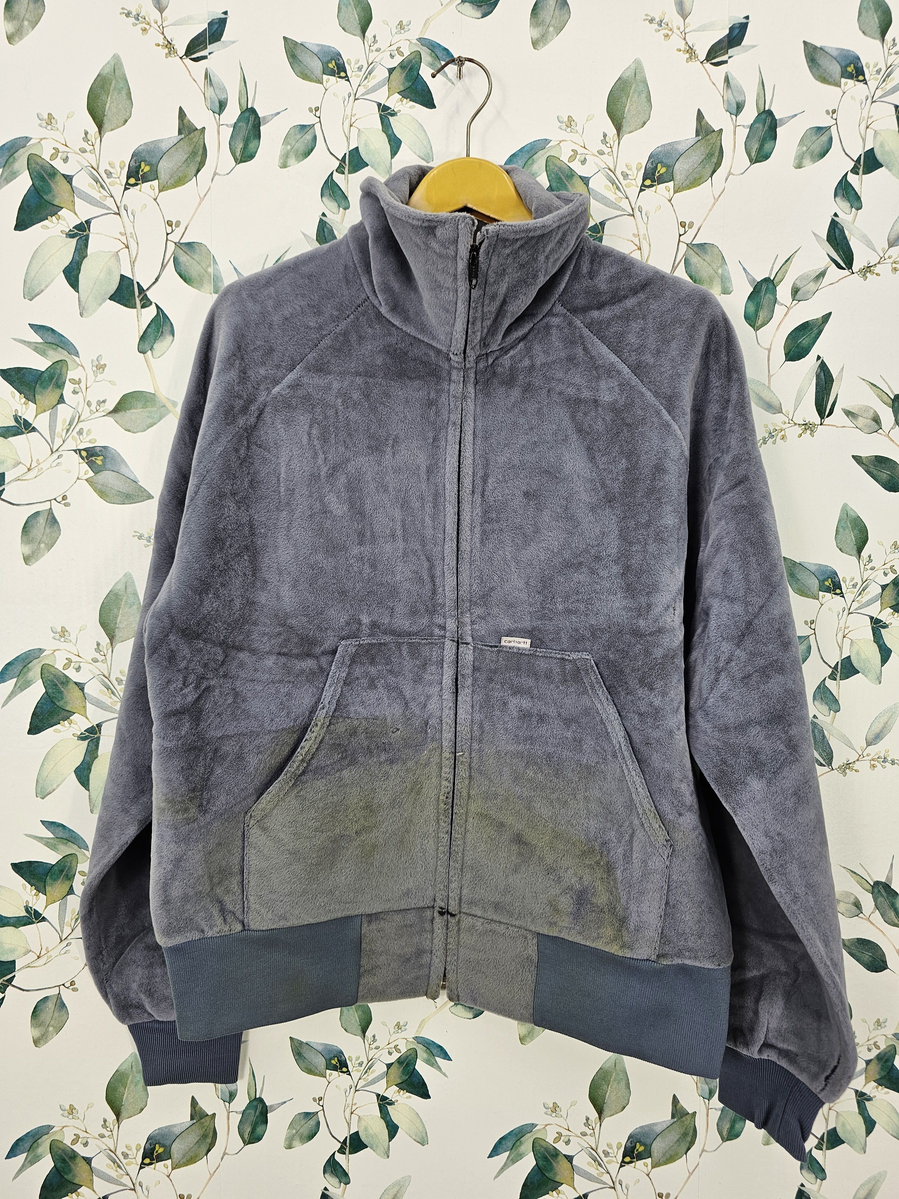 Vintage CARHARTT Velvet Talon Stain Bomber Jacket J0136