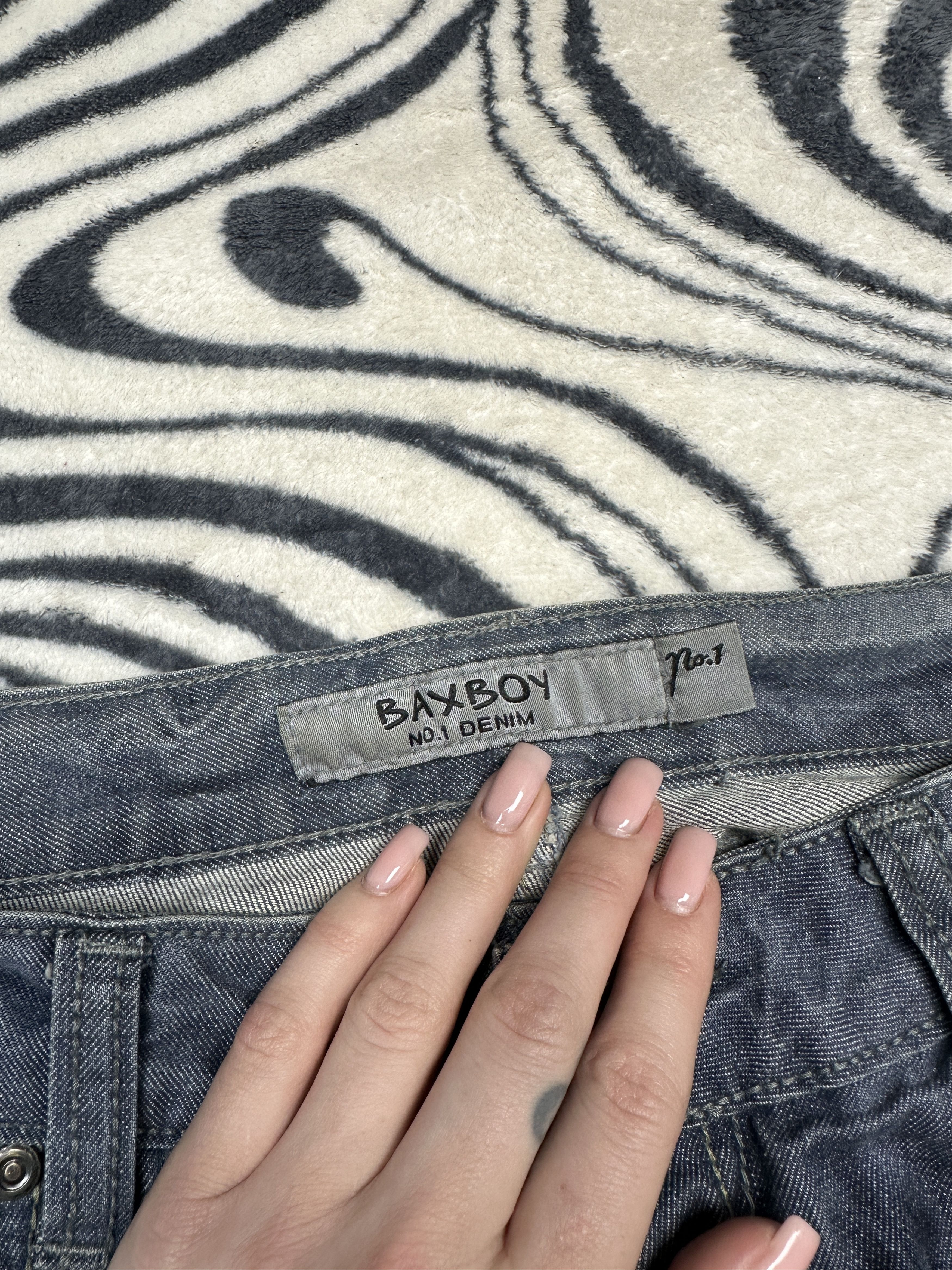 If Six Was Nine Baxboy Vintage Mens Denim Pants Baggy Jeans Size US 29 - 8 Thumbnail