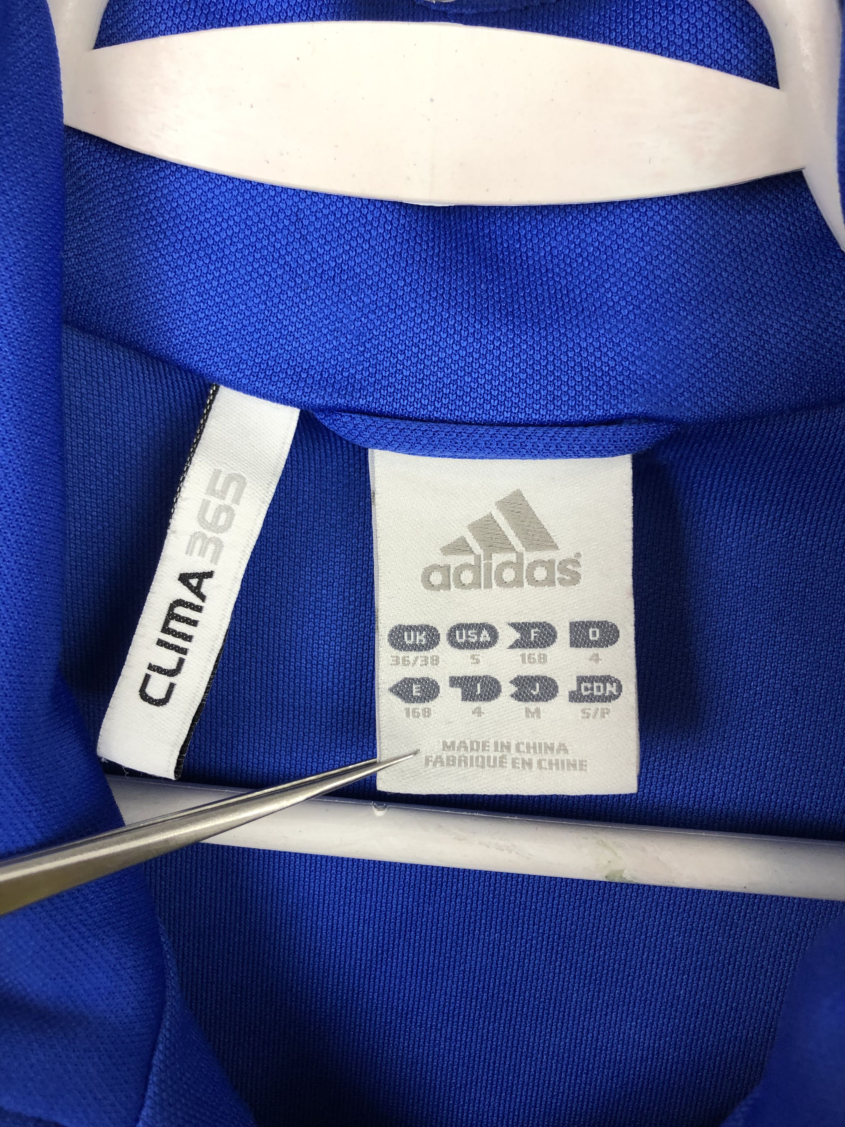 Adidas Vintage Adidas Chelsea Football Sweatshirt Soccer Jacket Size US S / EU 44-46 / 1 - 7 Thumbnail