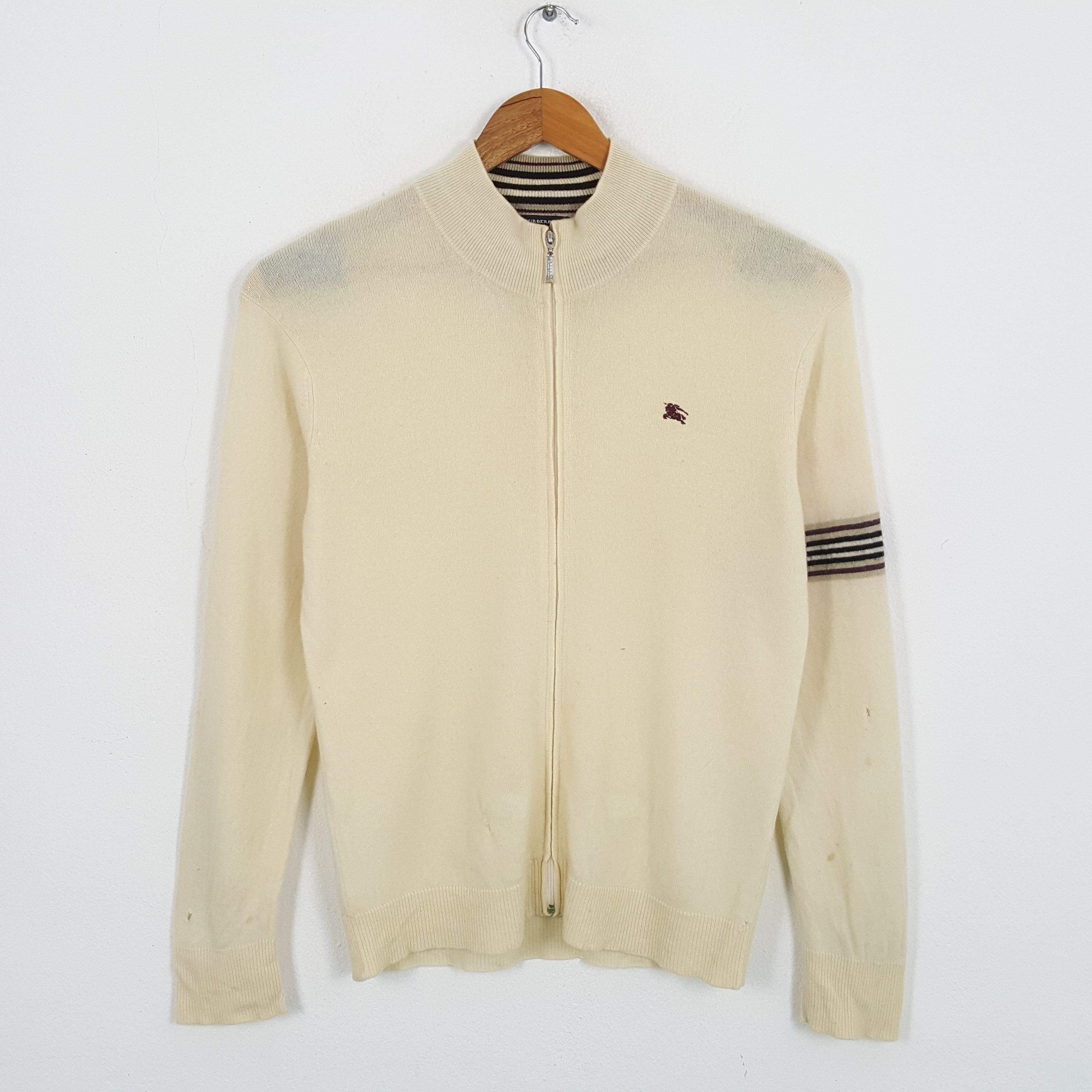 Vintage BURBERRY BLACK LABEL Fashion Brand Sweaters