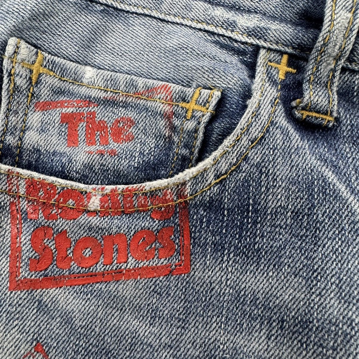 Number (N)ine 🌟NUMBER NINE X ROLLING STONES 501 DENIM JEANS PANTS Size US 30 / EU 46 - 10 Thumbnail