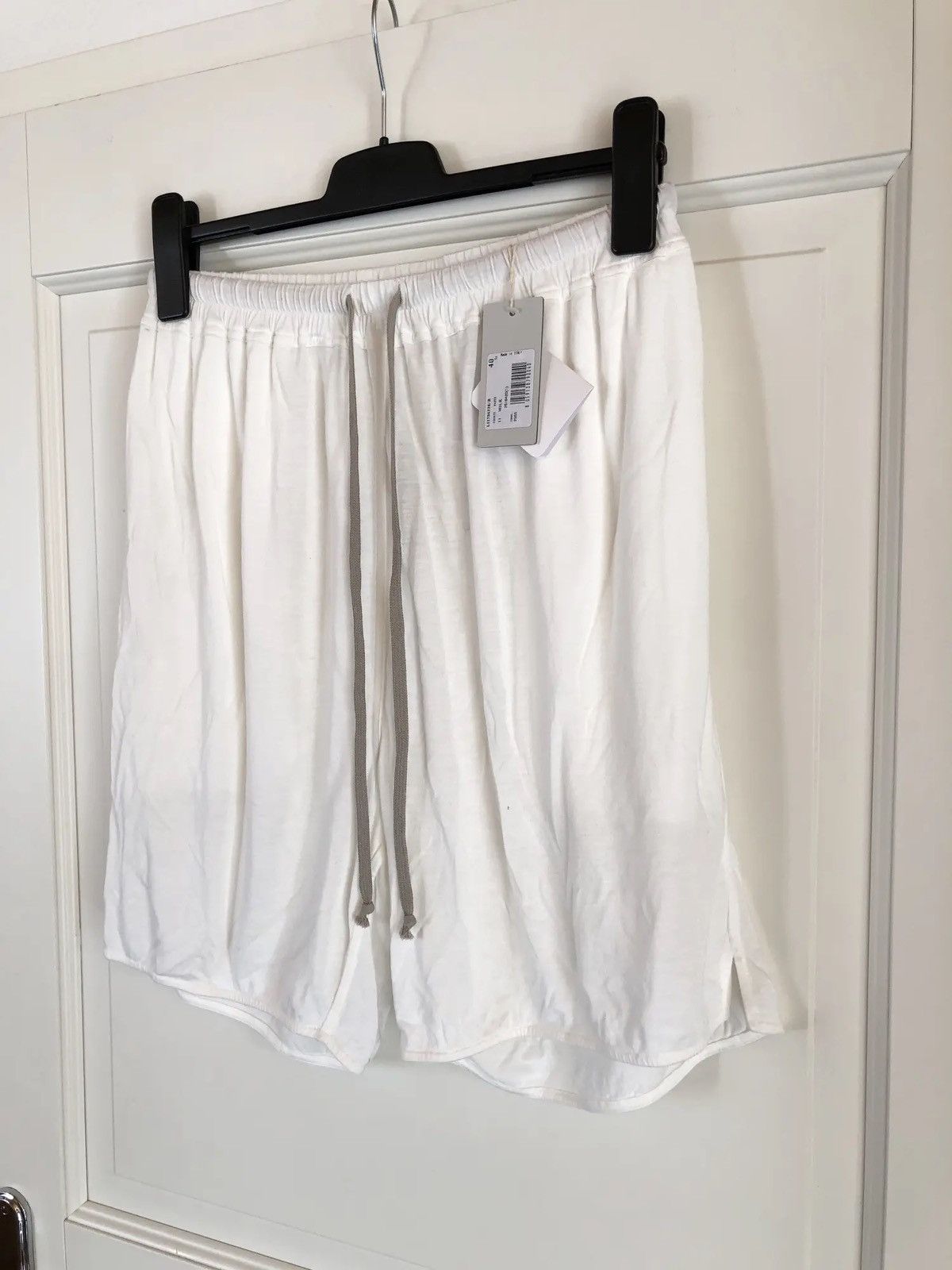 Rick Owens Rick Owens Lilies S/S 2017 White Shorts Drawstring NEW Size 27" / US 4 / IT 40 - 3 Thumbnail