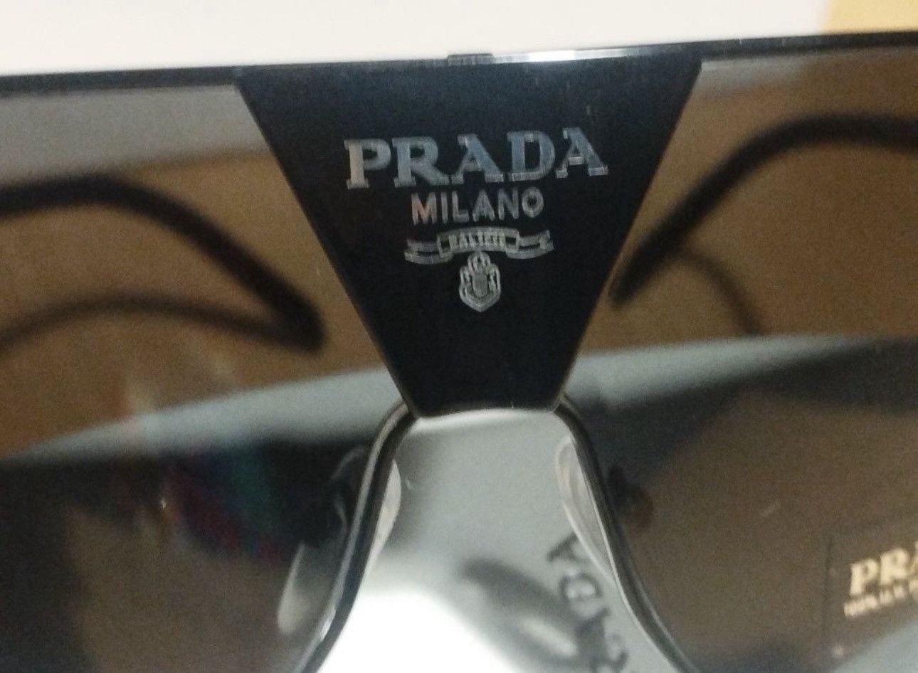 Prada *NEW* PRADA 2025 Wrap Mask Logo Sunglasses runway Size ONE SIZE - 6 Thumbnail
