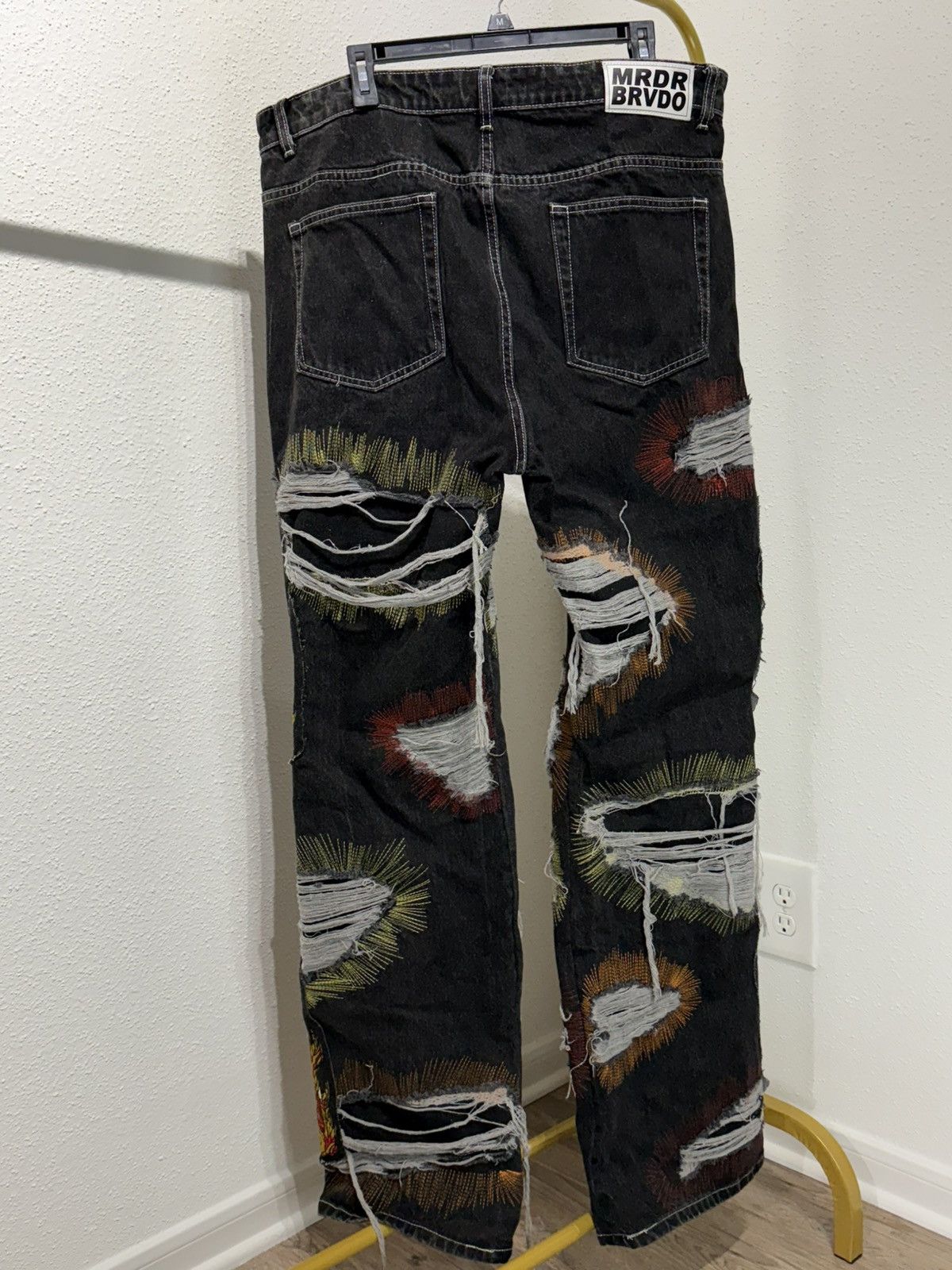 Who Decides War Who Decides War All Over Embroidery Denim size 38 Size US 38 / EU 54 - 9 Thumbnail