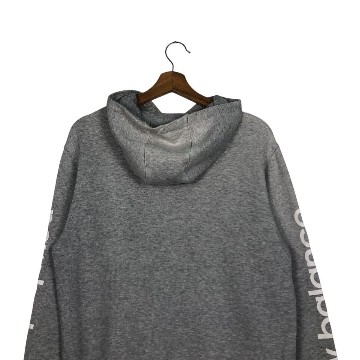 Japanese Brand 📌Vintage Hoodie Sweater New Balance Big Logo Spell Out Size US XS / EU 42 / 0 - 10 Thumbnail