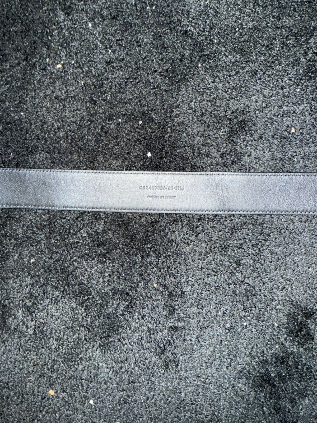 Saint Laurent Paris SOLDDDSAINT LAURENT LEATHER BELT Size 32 - 5 Thumbnail