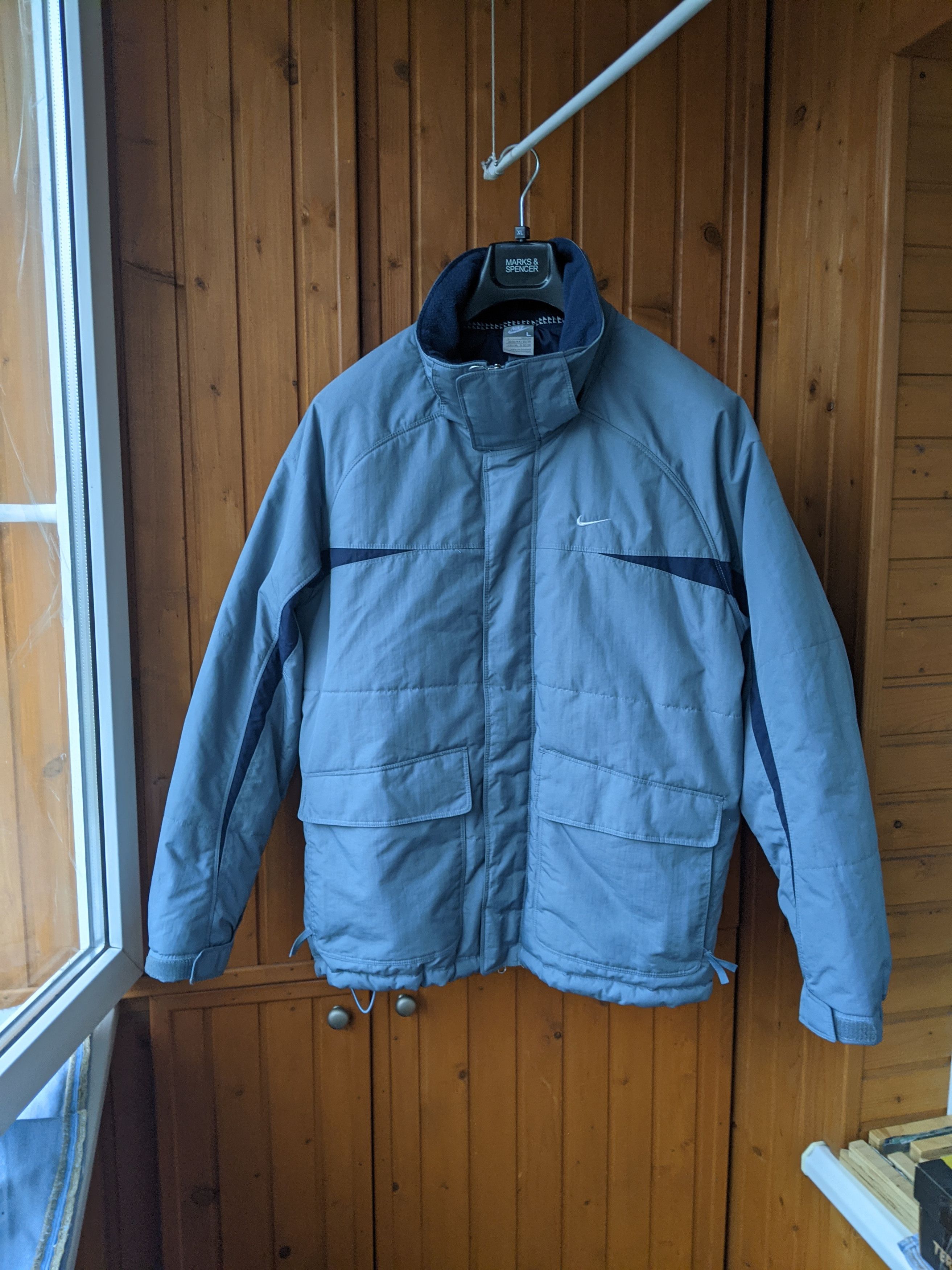 Nike Nike Vintage Winter Jacket Big Logo ACG the north face Size US L / EU 52-54 / 3 - 2 Thumbnail