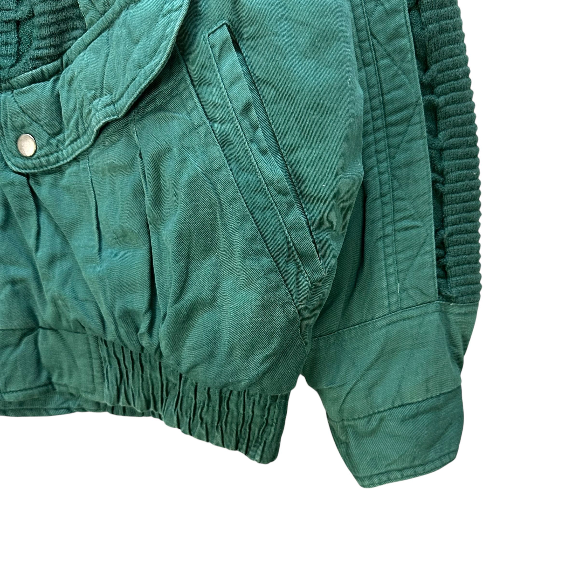 Vintage 90's CLUB MIX Green Parachute Bomber Jacket #A76-1842 Size US M / EU 48-50 / 2 - 5 Thumbnail