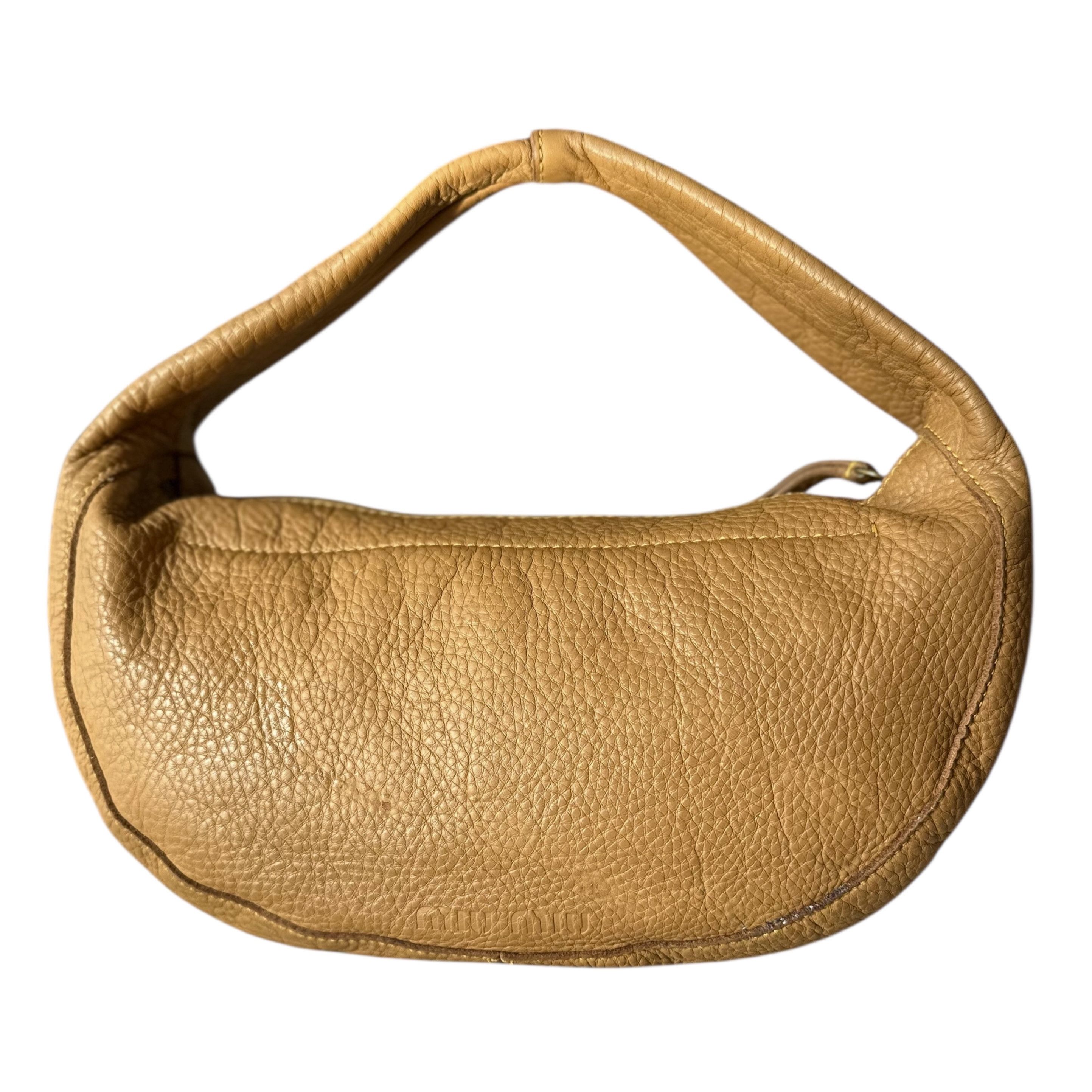 Miu Miu Heat🔥Miu Miu Hobo Brown Handbag Size ONE SIZE - 1 Thumbnail