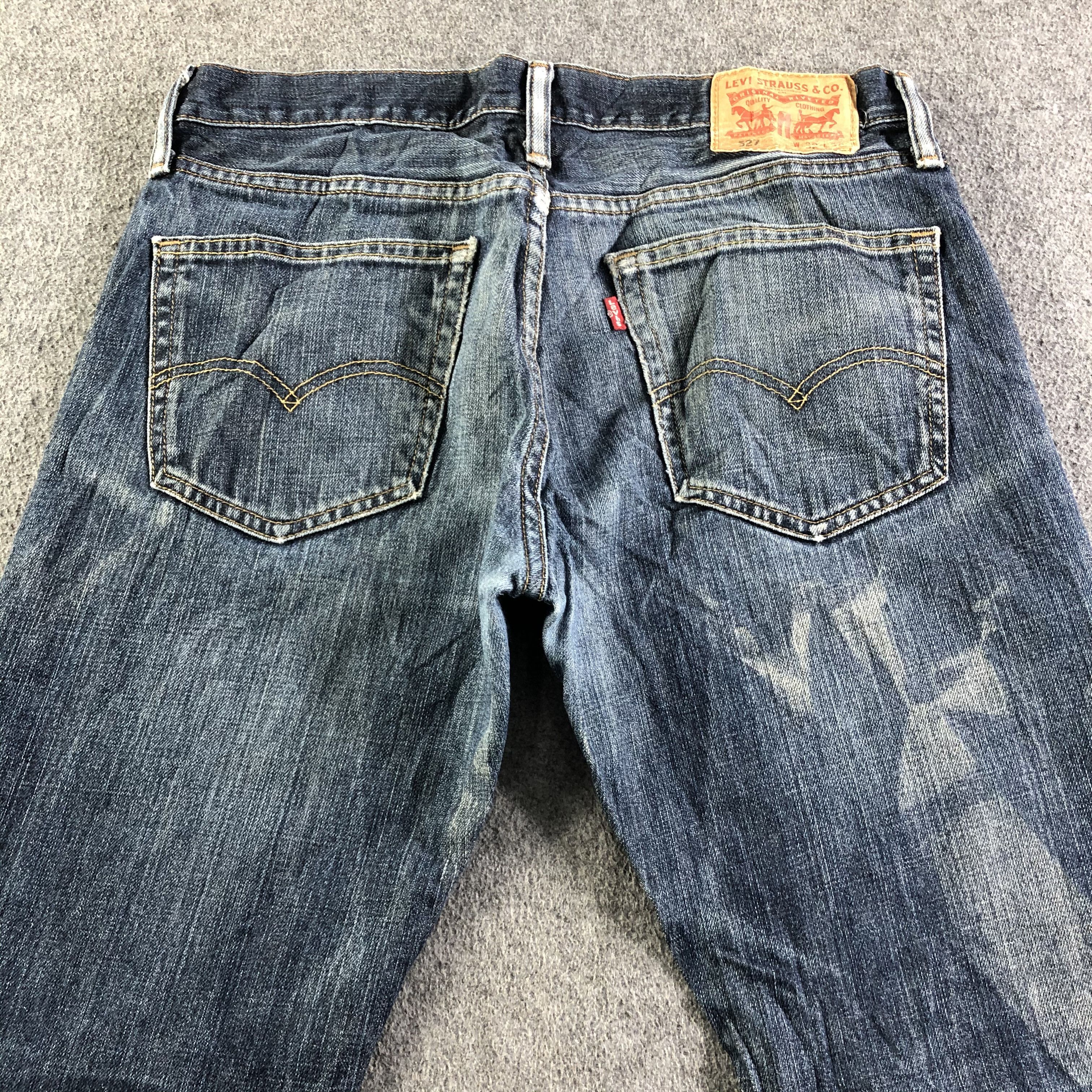 Levi's Vintage Blue Wash Levis 527 Jeans-J4186 Size US 33 - 4 Thumbnail