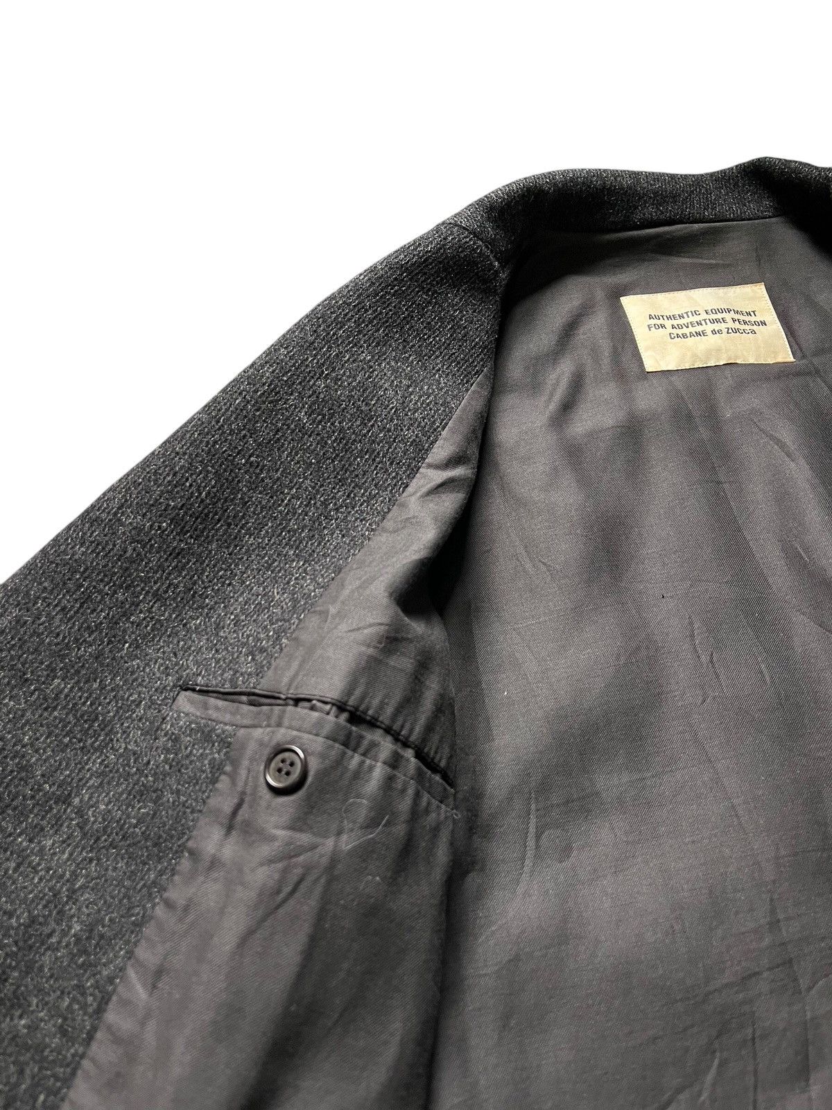 CABANE de ZUCCa Vintage Cabane de Zucca wool long jacket Size US M / EU 48-50 / 2 - 9 Thumbnail