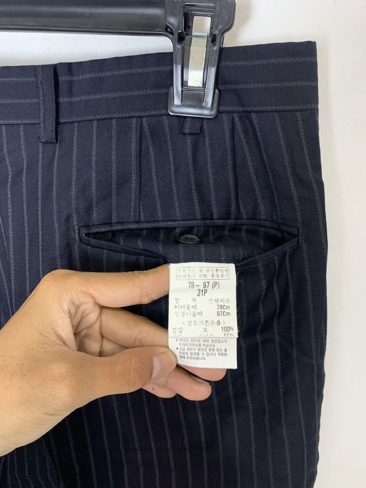Givenchy Givenchy men stripe trousers casual pants Size US 30 / EU 46 - 8 Thumbnail