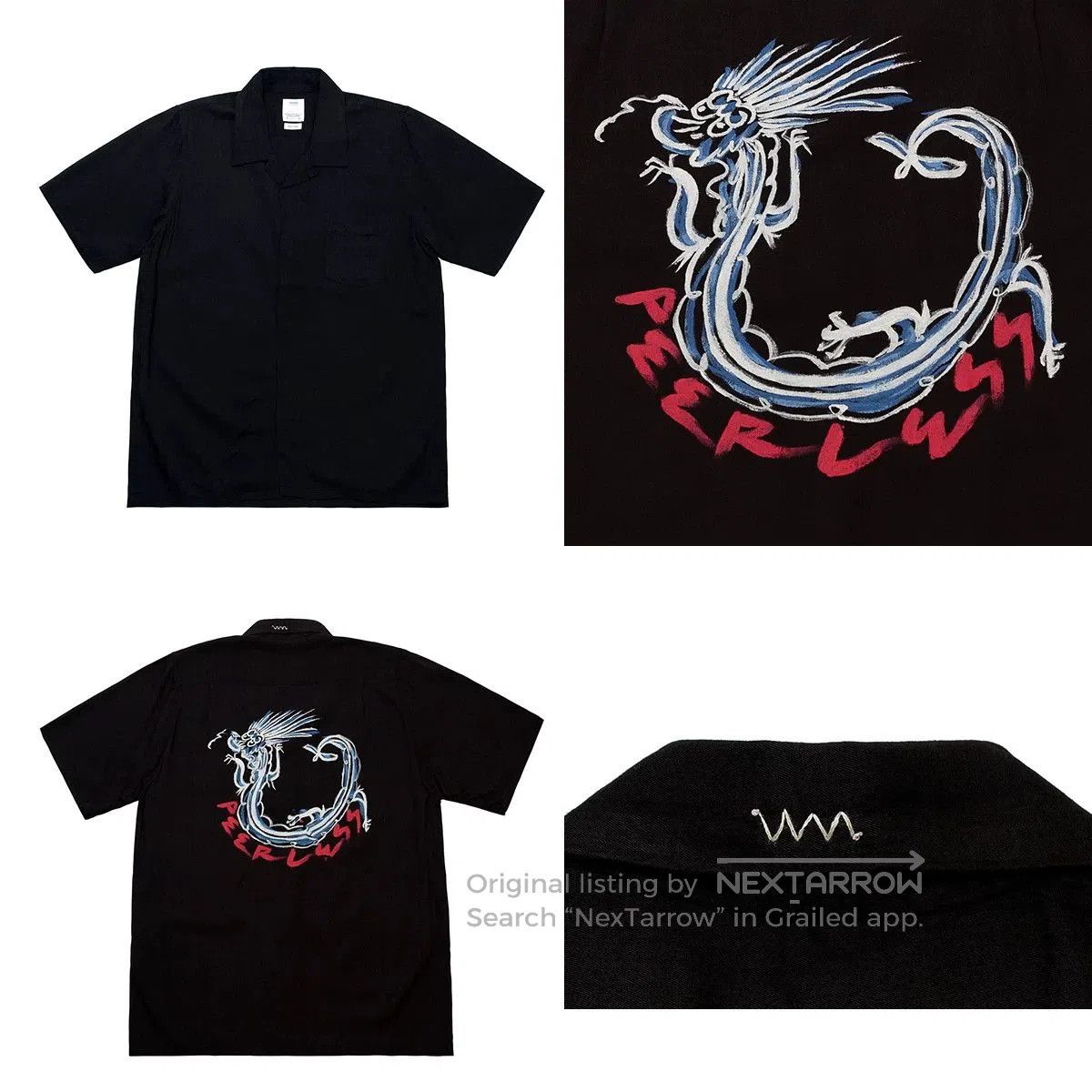 Visvim visvim free edge dragon short sleeve shirt. Size US L / EU 52-54 / 3 - 8 Thumbnail