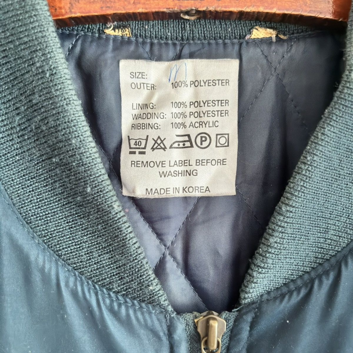 If Six Was Nine Vintage Bomber Jacket Made In Korea Size US M / EU 48-50 / 2 - 4 Thumbnail