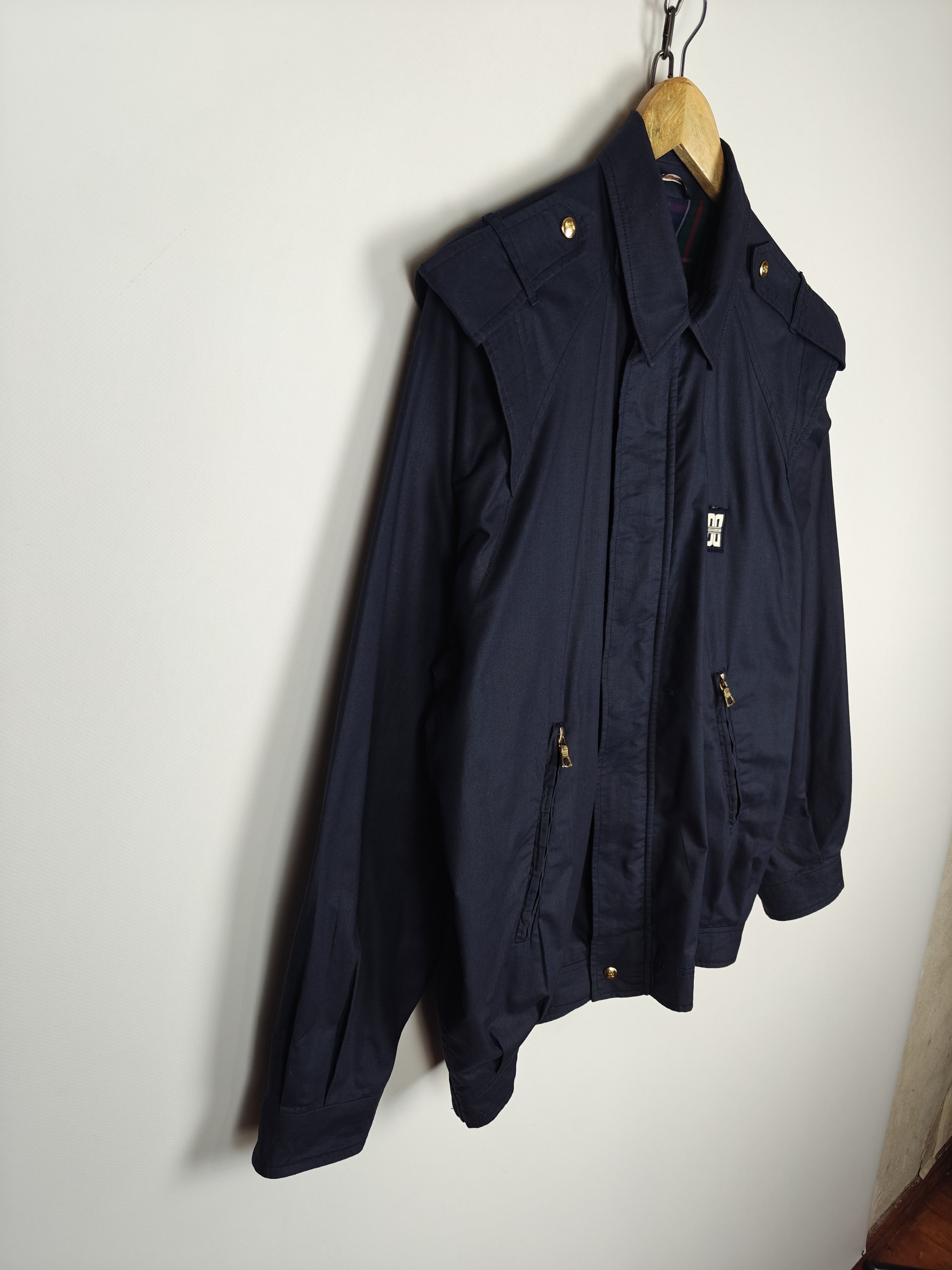 DAKS DAKS Squadron VTG Jacket Zip England Blue XL Size US XL / EU 56 / 4 - 6 Thumbnail