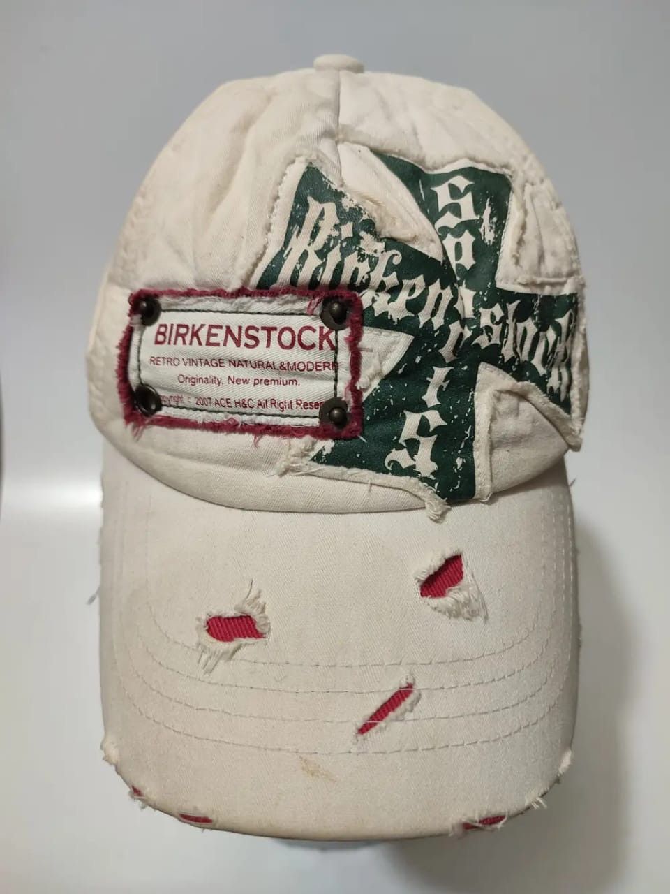 Birkenstock Birkenstock Distressed punk bondage Hats Size ONE SIZE - 2 Thumbnail