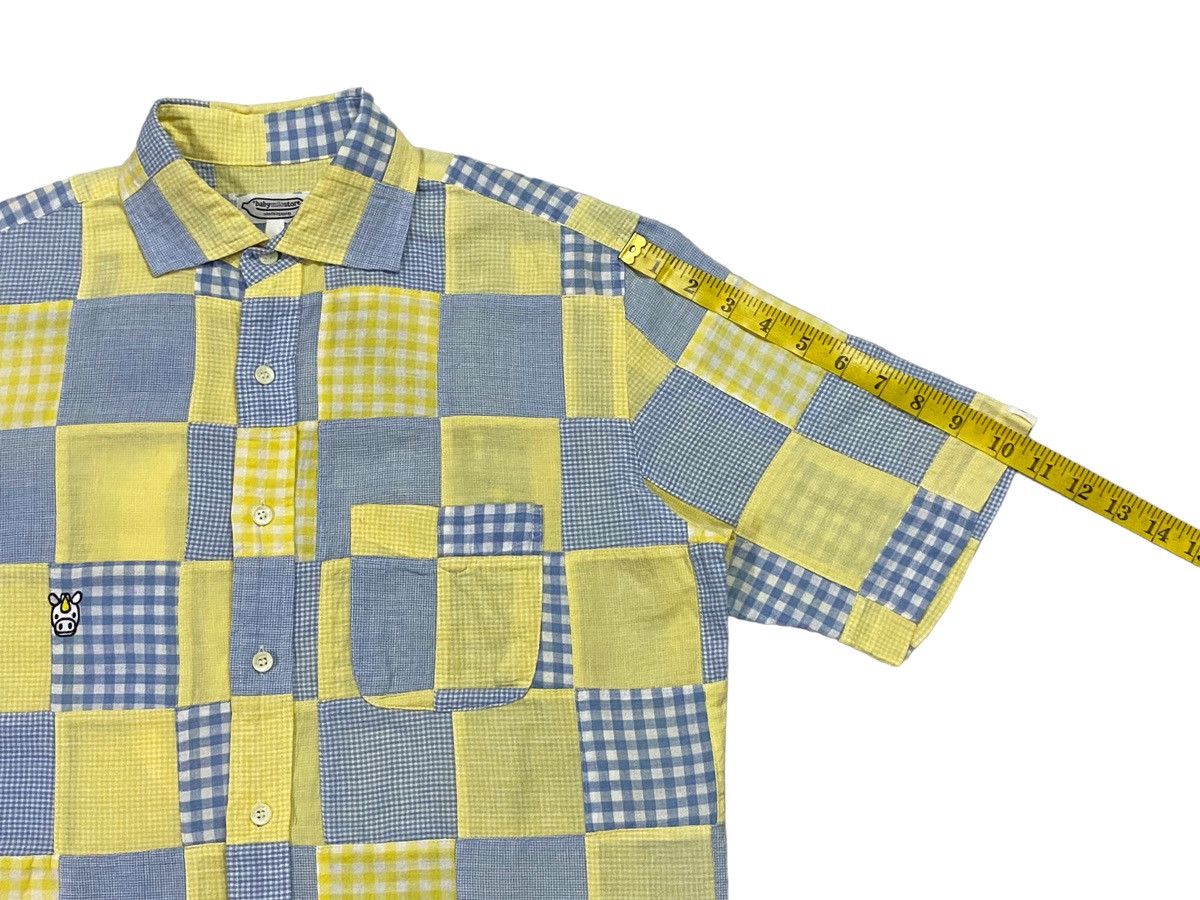 Bape × Nigo Baby Milo Pacthwork Button Up S/S Shirt Size US S / EU 44-46 / 1 - 7 Thumbnail