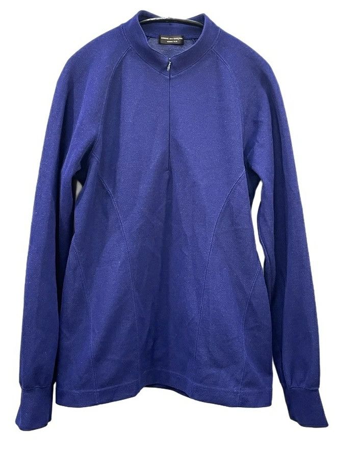 Comme des Garcons Homme Plus Sweatshirt Curve Period Half-Zip Size US M / EU 48-50 / 2 - 1 Thumbnail