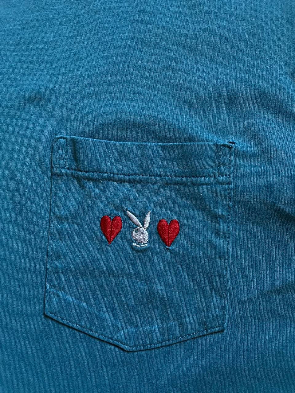 Playboy × Supreme × Vintage SUPREME PLAYBOY VINTAGE POCKET LOGO TEE T SHIRT Size US XL / EU 56 / 4 - 4 Thumbnail