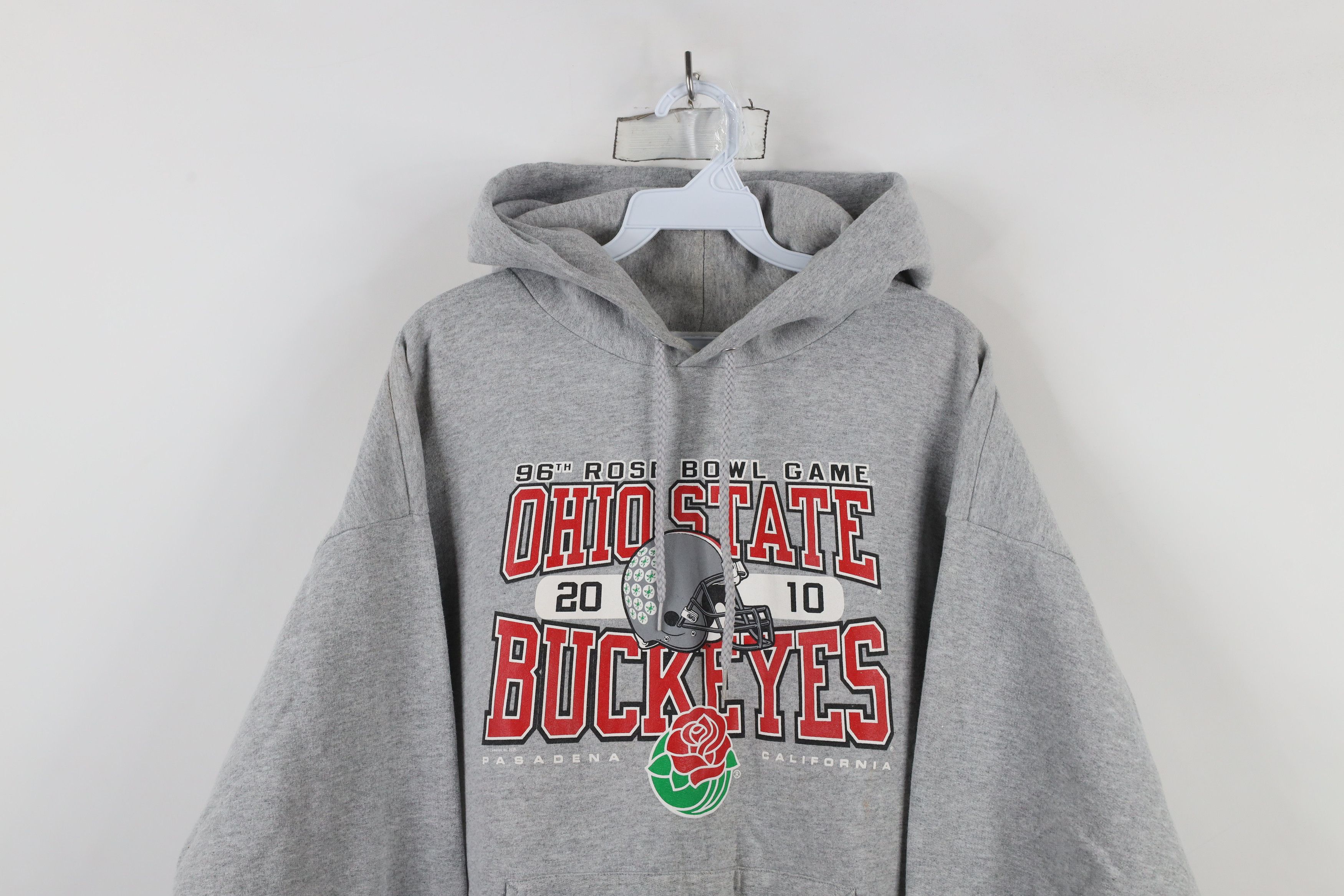 Vintage Vintage Y2K Ohio State University Football Hoodie Sweatshirt Size US L / EU 52-54 / 3 - 2 Thumbnail