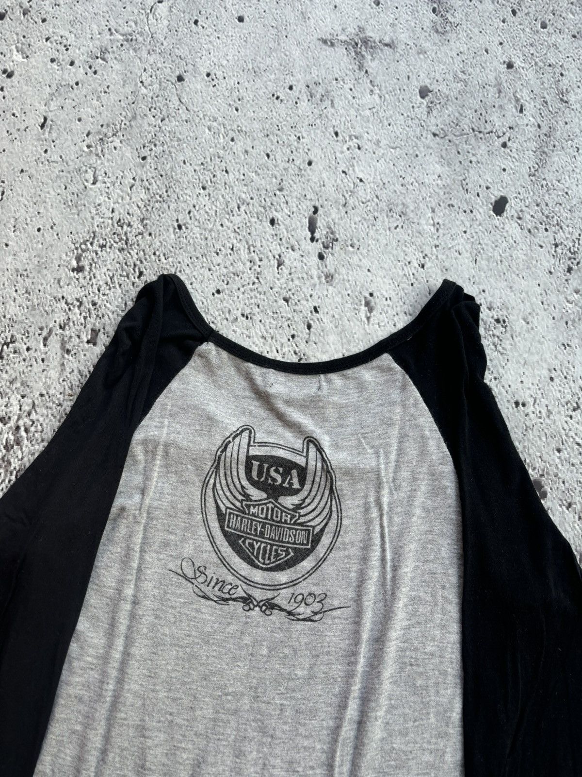 Harley Davidson Harley Davidson Raglan Lognsleeve Size US S / EU 44-46 / 1 - 3 Thumbnail
