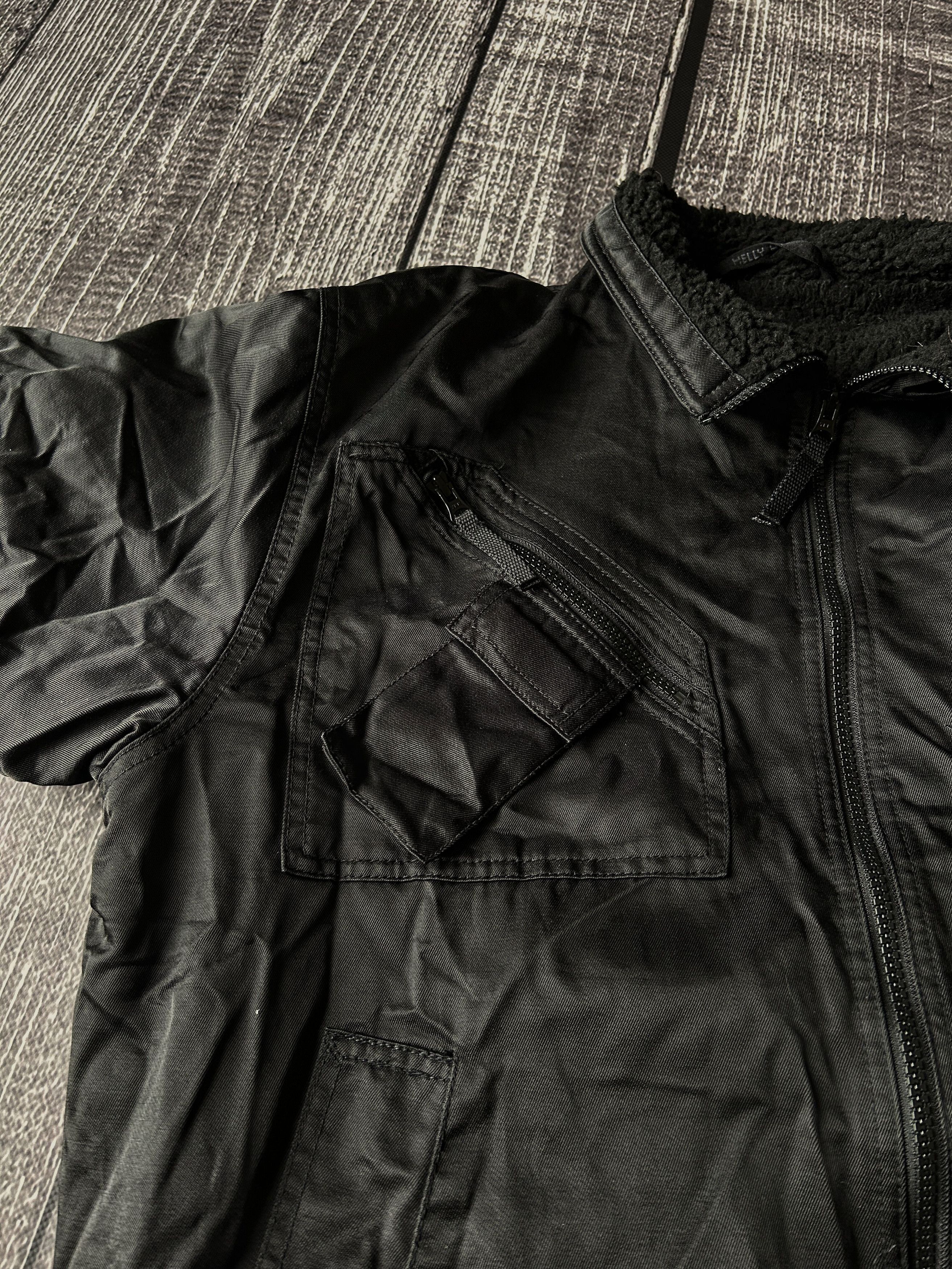 Helly Hansen VTG Rick Owens Opium Style Real Heavy Bomber Jacket 90s Size US L / EU 52-54 / 3 - 8 Thumbnail