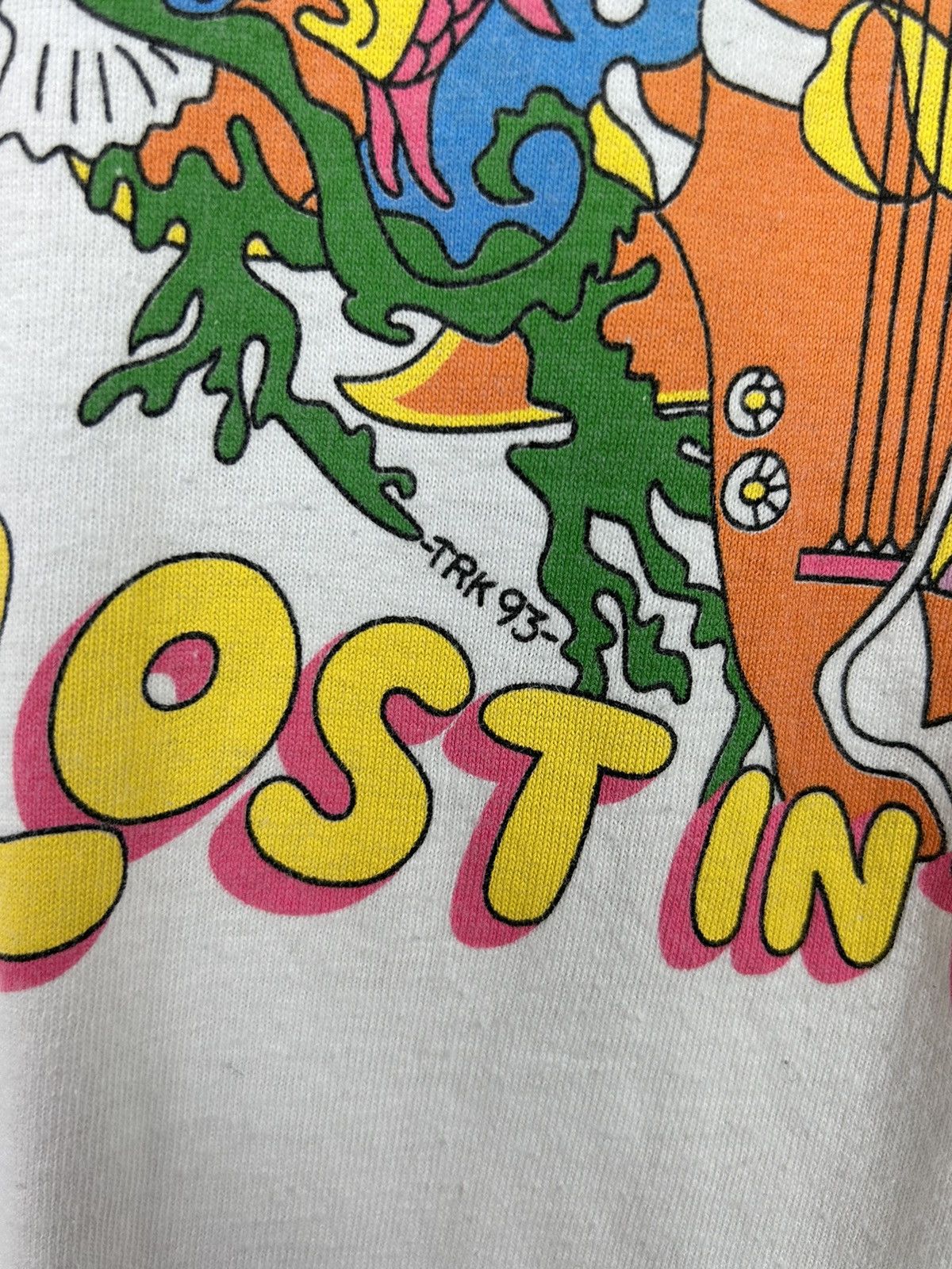 Vintage 90s Vintage Fantasy Fest Key West 1993 Lost In 60s Tee Size US XL / EU 56 / 4 - 4 Thumbnail