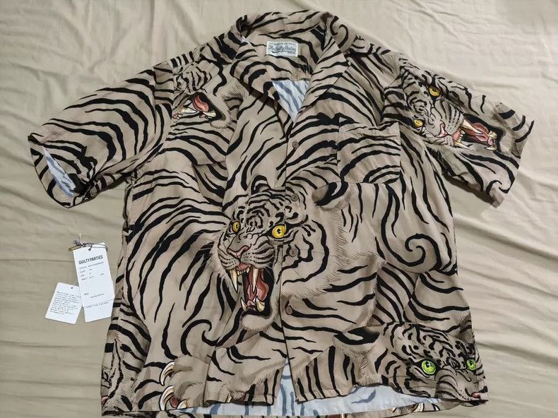Wacko Maria Wacko Maria 22SS New Mighty Crown Cloud Tiger Embroidered Size US M / EU 48-50 / 2 - 3 Thumbnail