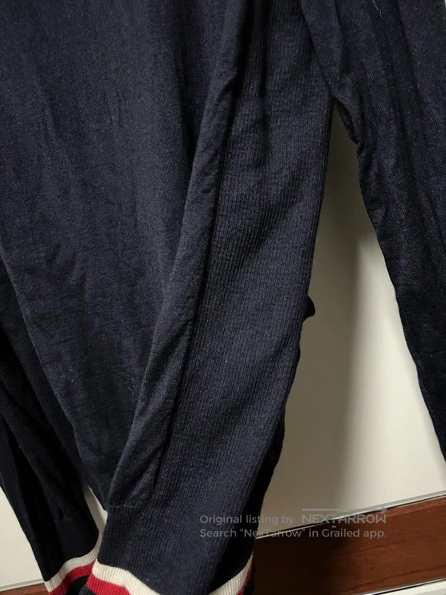 Moncler Gamme Bleu Thom Browne x Moncler Men's Cashmere Cardigan. Size US XL / EU 56 / 4 - 6 Thumbnail