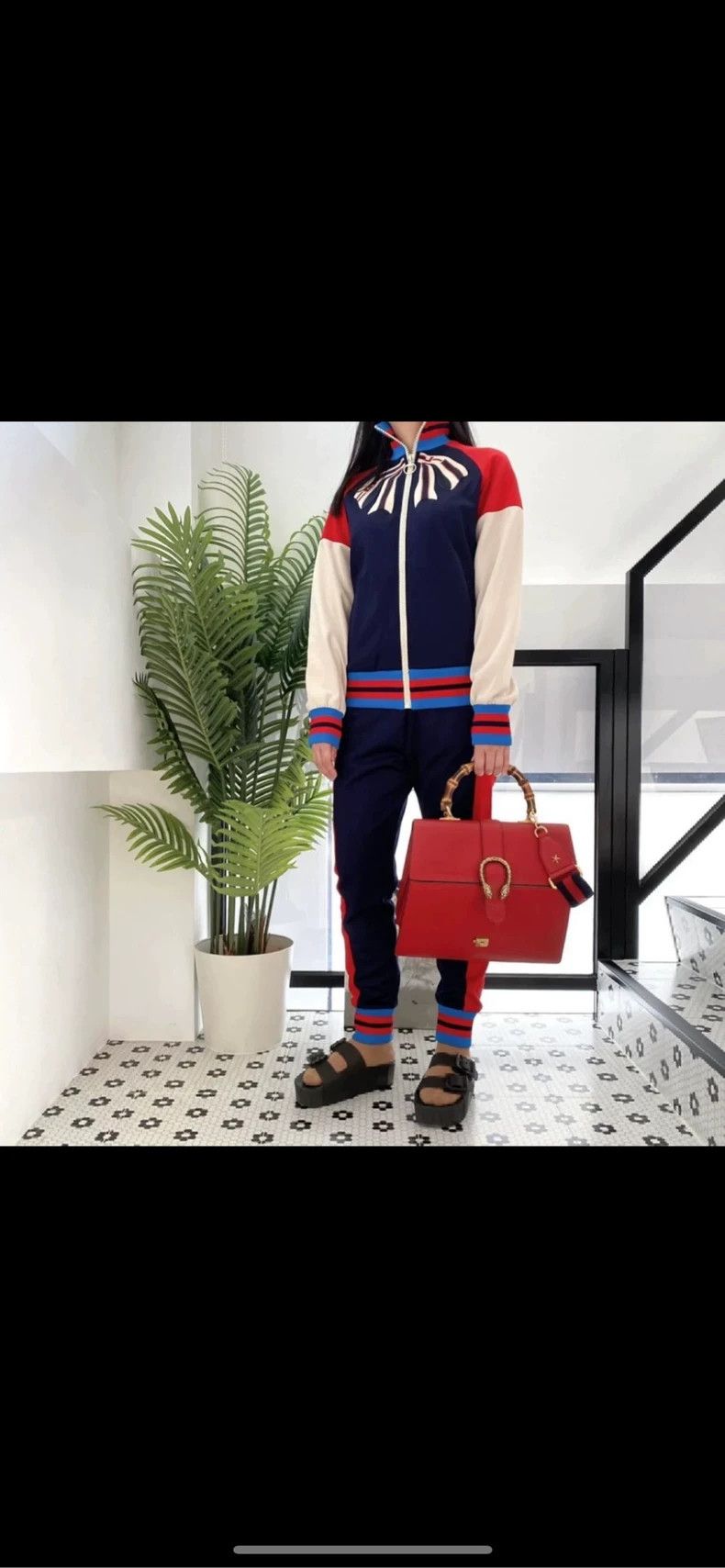 Gucci Gucci Bow zipper school uniform jacket 2502-Nextarrow Size US M / EU 48-50 / 2 - 8 Thumbnail