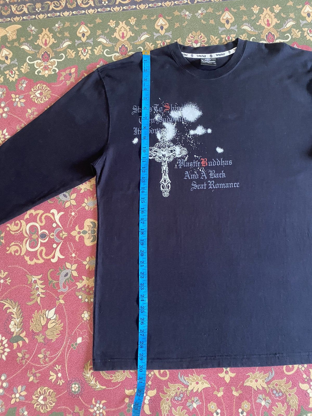 Beauty Beast Japanese Brand Turker Bear Poem Cross Design Style Size US L / EU 52-54 / 3 - 11 Thumbnail
