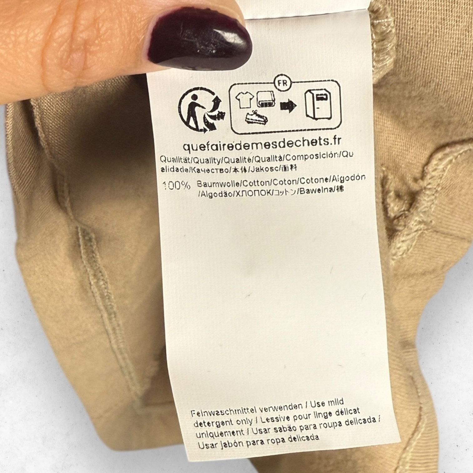 Hugo Boss Hugo Boss Khaki T-Shirt Men's Size M Short Sleeves Crew Neck Size US M / EU 48-50 / 2 - 6 Thumbnail