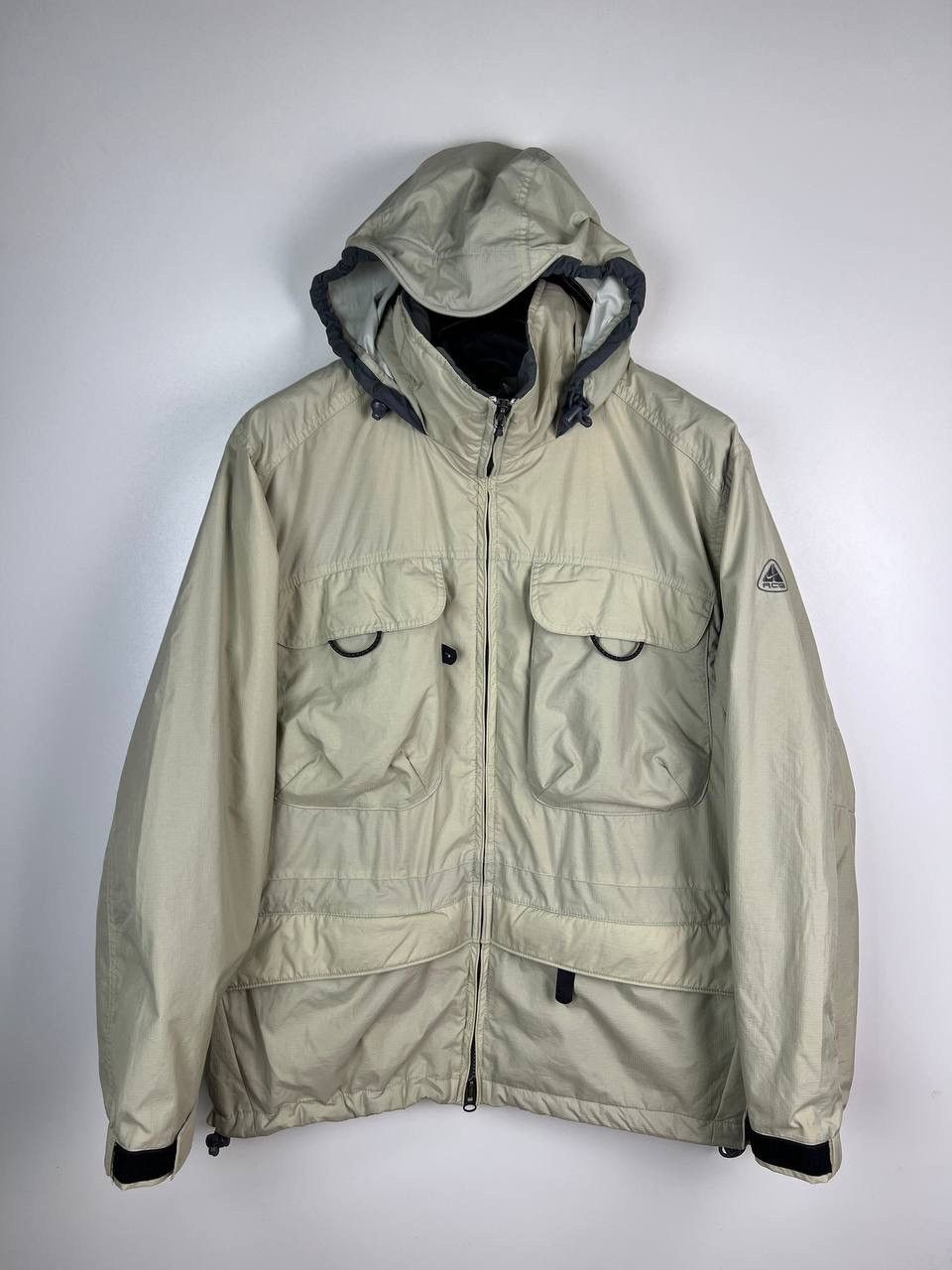 Nike ACG Nike ACG 3 beige hooded tactical jacket size S Size US S / EU 44-46 / 1 - 1 Thumbnail