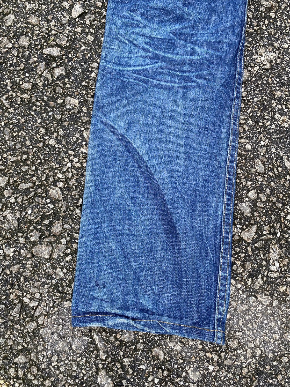If Six Was Nine × Japanese Brand × Tornado Mart 1990s - Red Pepper Distressed Logo Design Denim Size US 32 / EU 48 - 10 Thumbnail