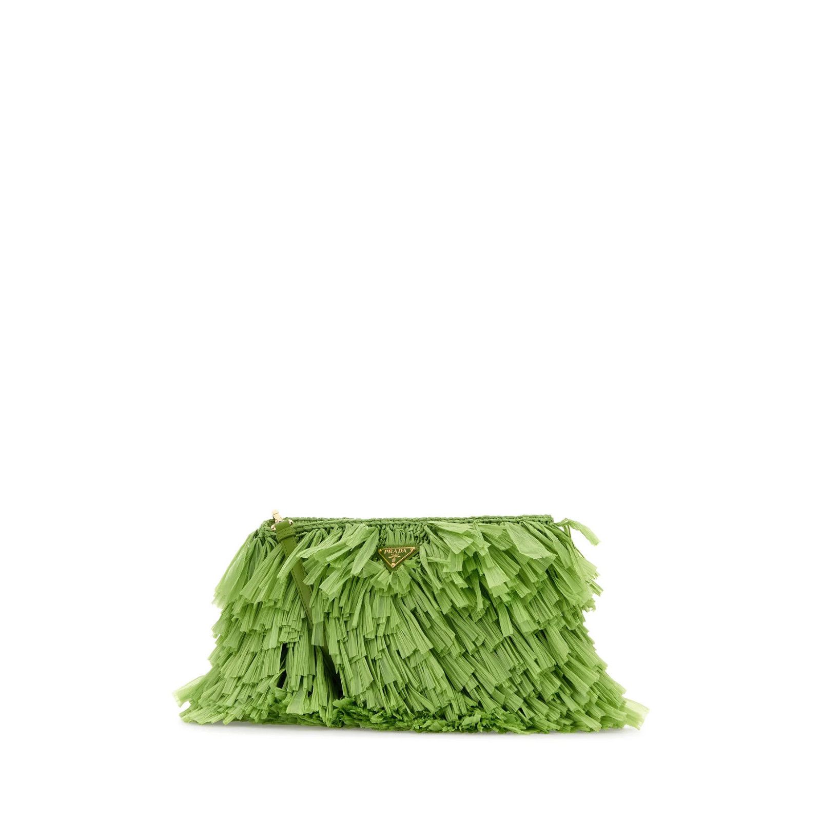 Prada PRADA Green Crochet Clutch Bag New/Authentic Size ONE SIZE - 2 Thumbnail