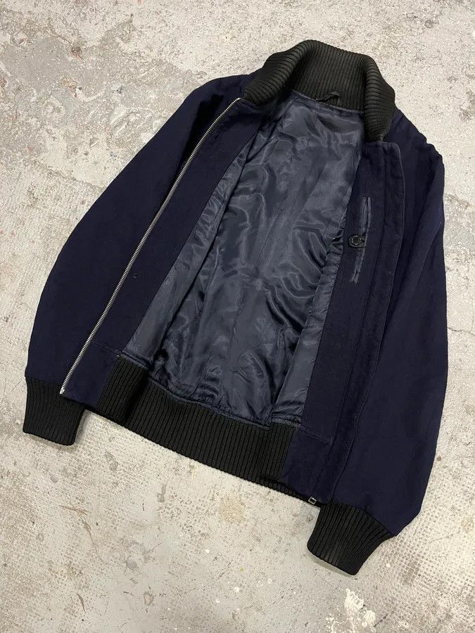 Acne Studios × Vintage AW2007 Acne Studios Wool Navy Bomber Size US M / EU 48-50 / 2 - 5 Thumbnail